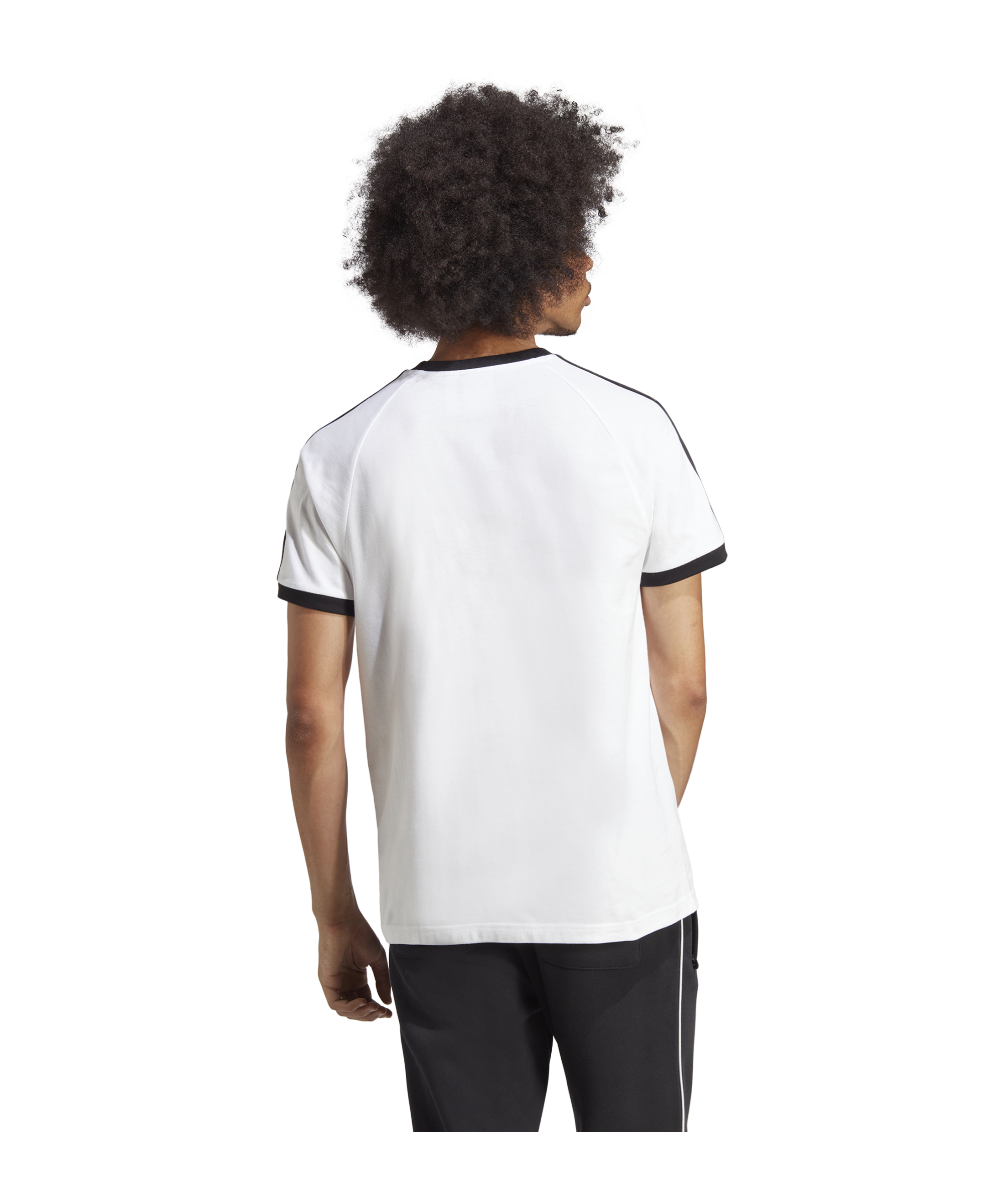 adidas Originals Adicolor Classics 3-Stripes Tee White - weiss