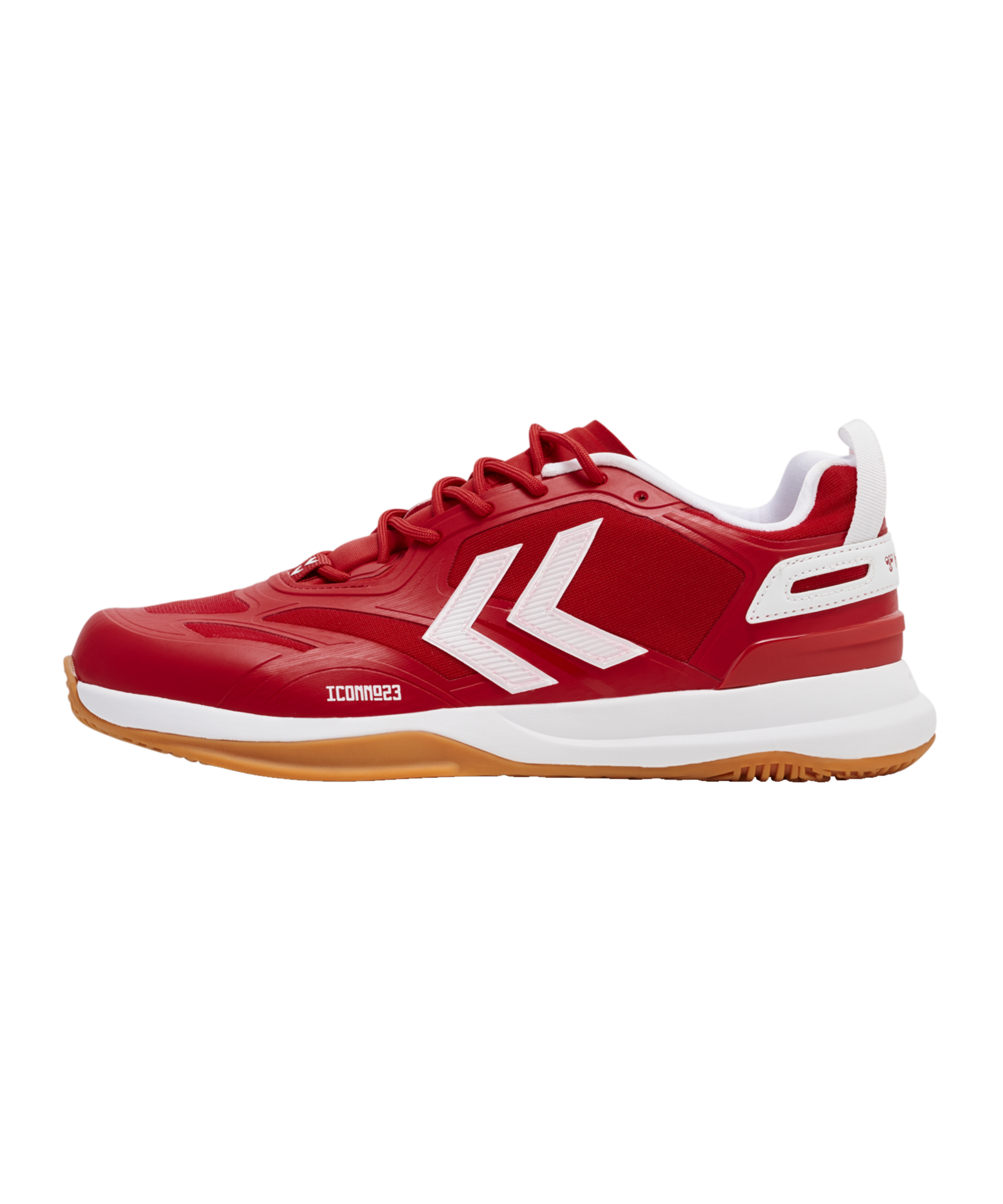 Hummel DAGAZ 2.0 Icon Hallenschuh Rot F4120 - weiss