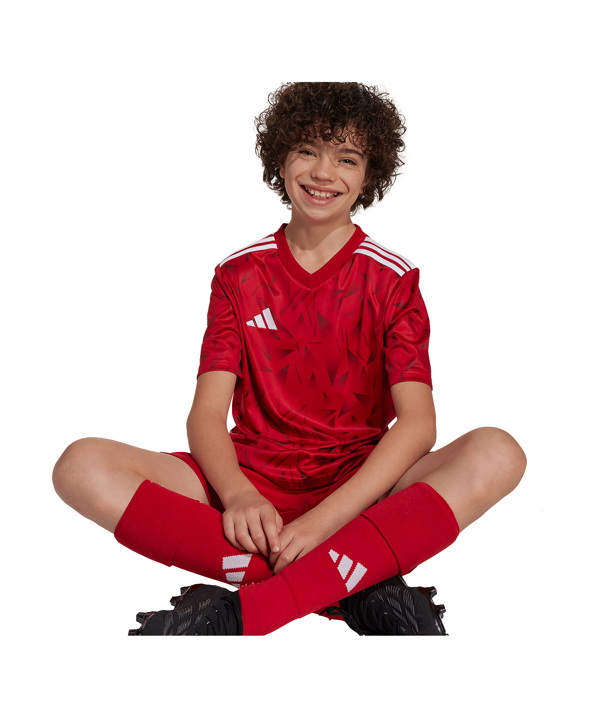adidas Team Icon 25 Trikot Kids Rot - rot