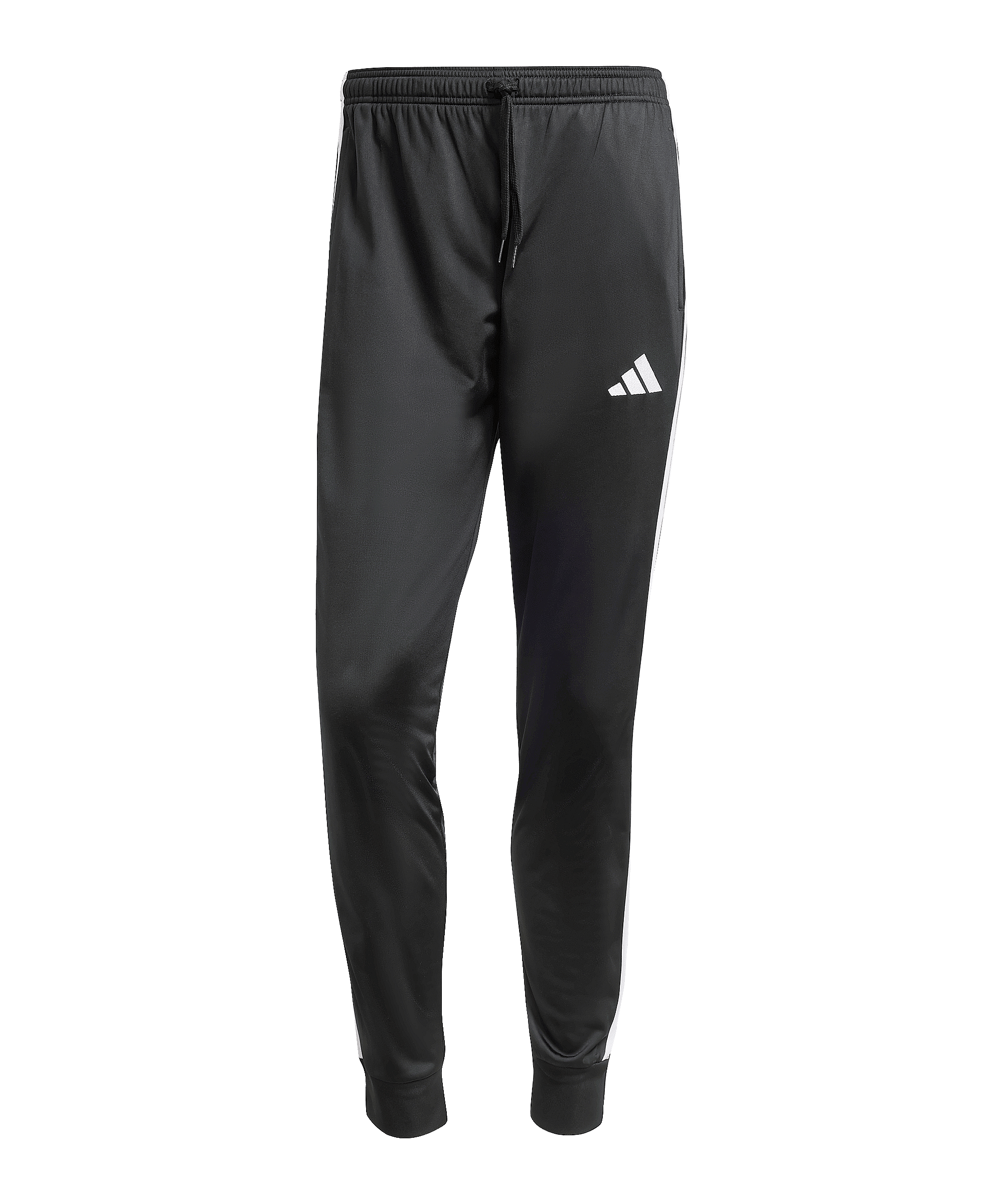 adidas 3-Stripes Tricot Trainingshose Schwarz - schwarz