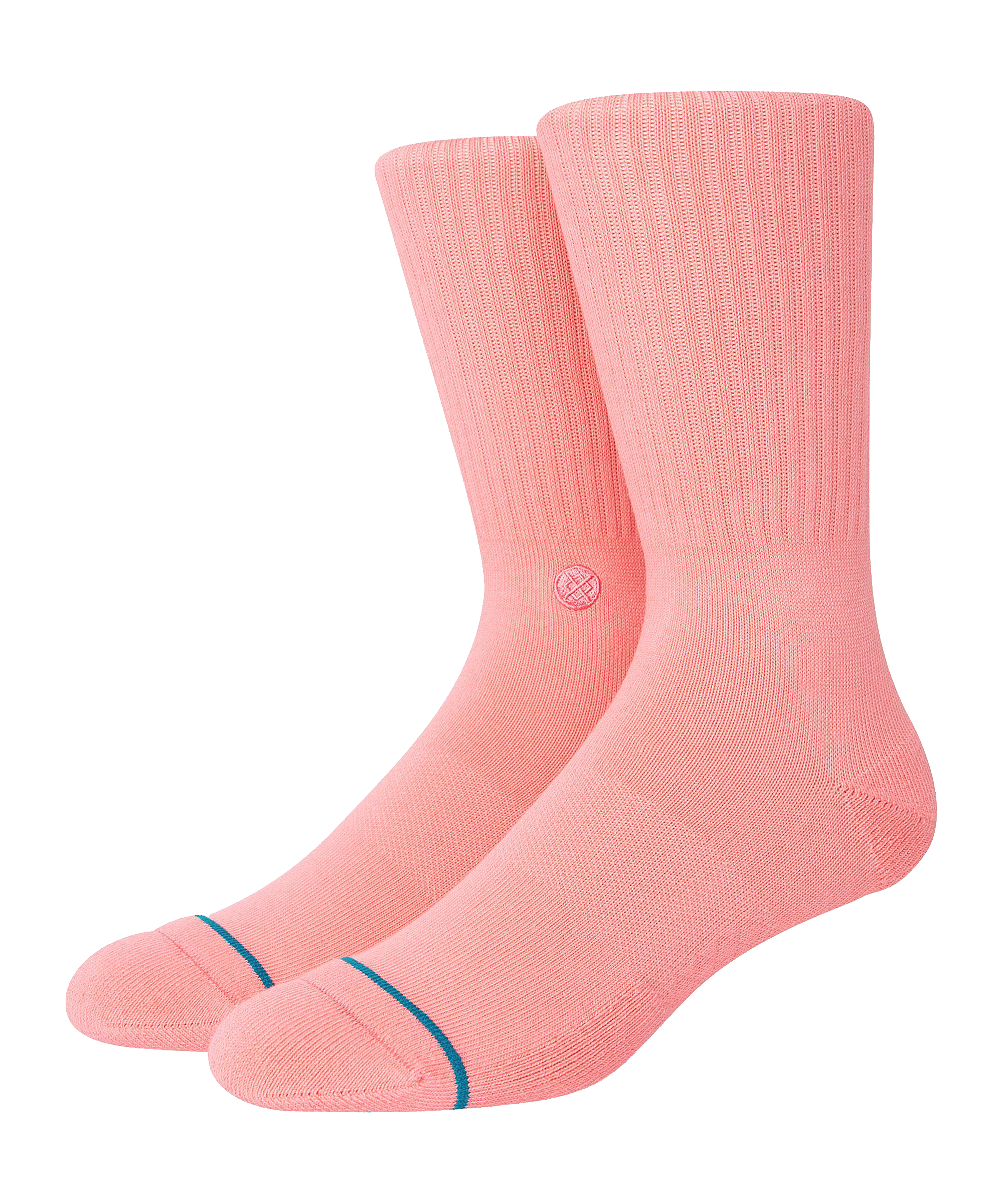 Stance Uncommon Solids Icon Socks Pink - rosa