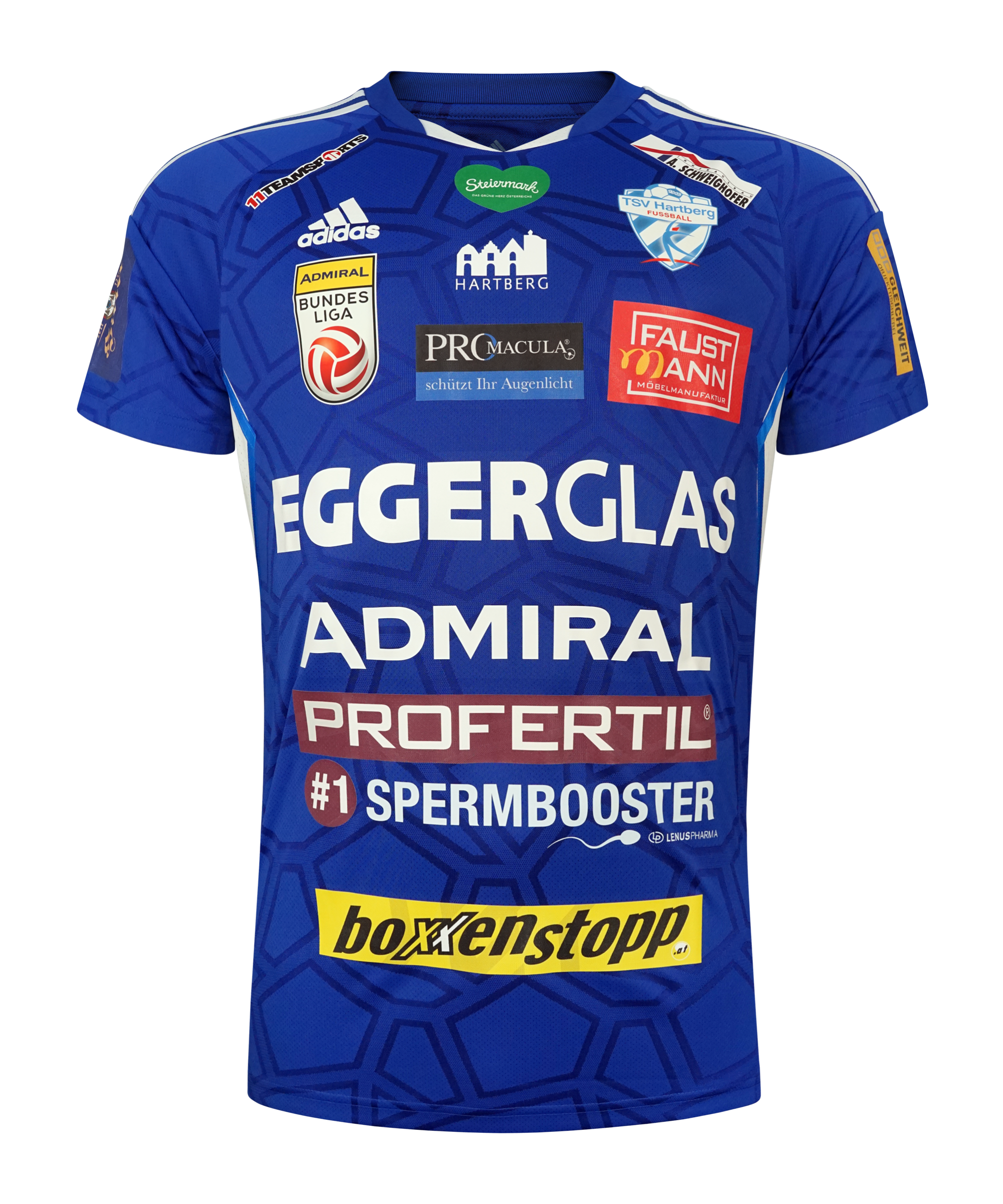 adidas TSV Hartberg Trikot Home 2022/2023 Kids Blau - blau