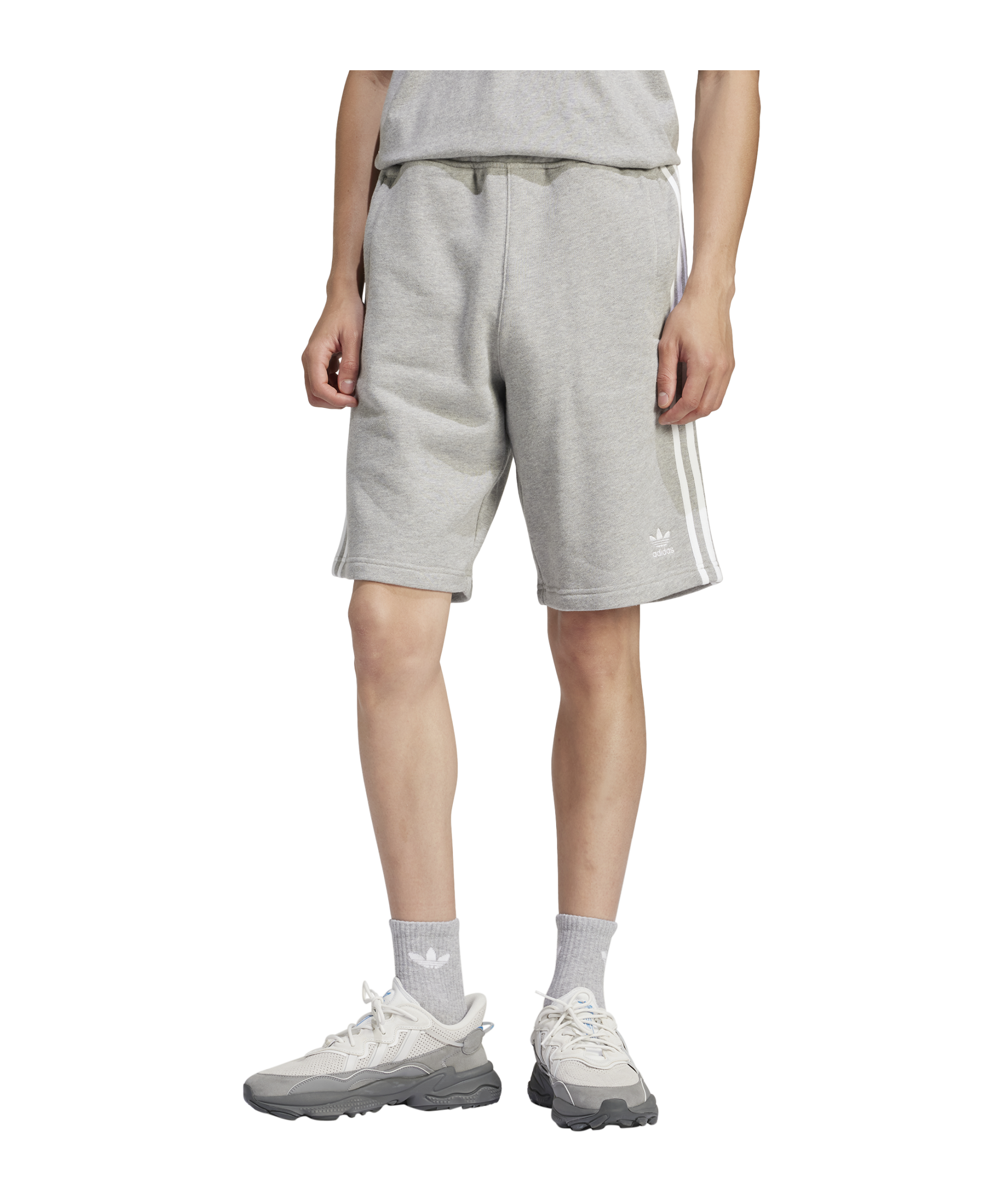 adidas Originals Adicolor 3-Stripes Short Grau - grau