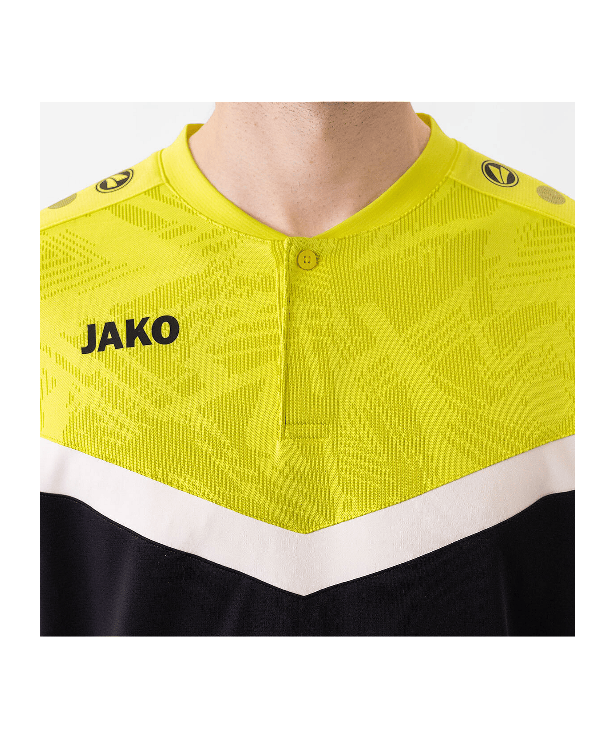 JAKO Iconic Polo Schwarz F808 - schwarz