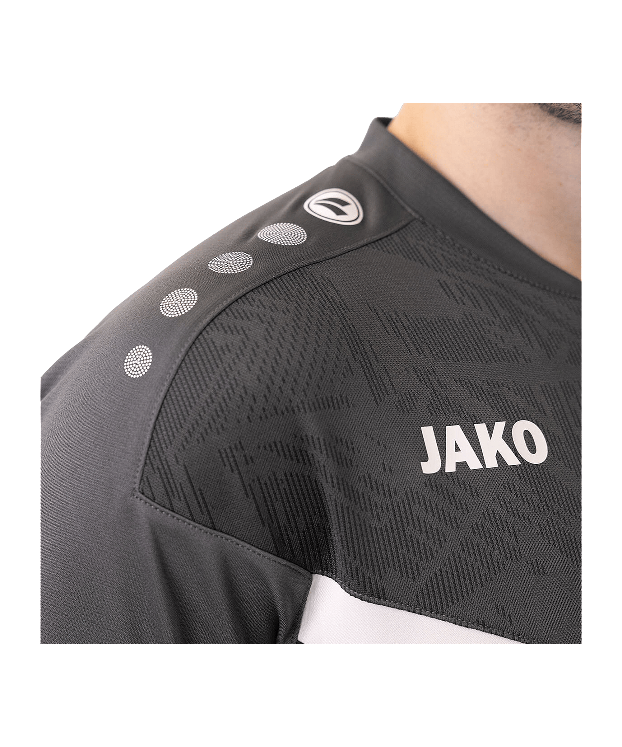 JAKO Iconic Poloshirt Schwarz F801 - schwarz