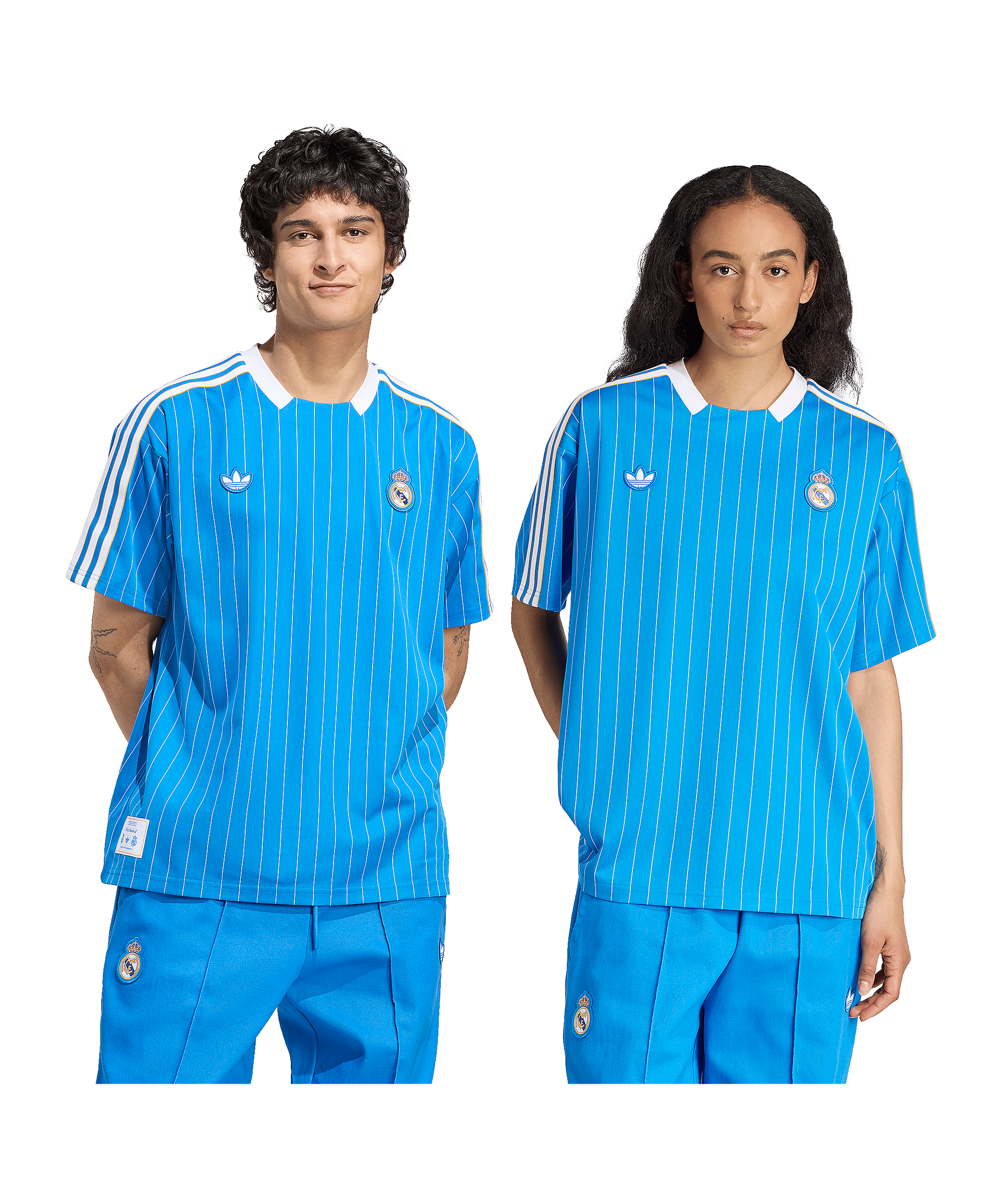 adidas Real Madrid Icon Trikot Blau - blau
