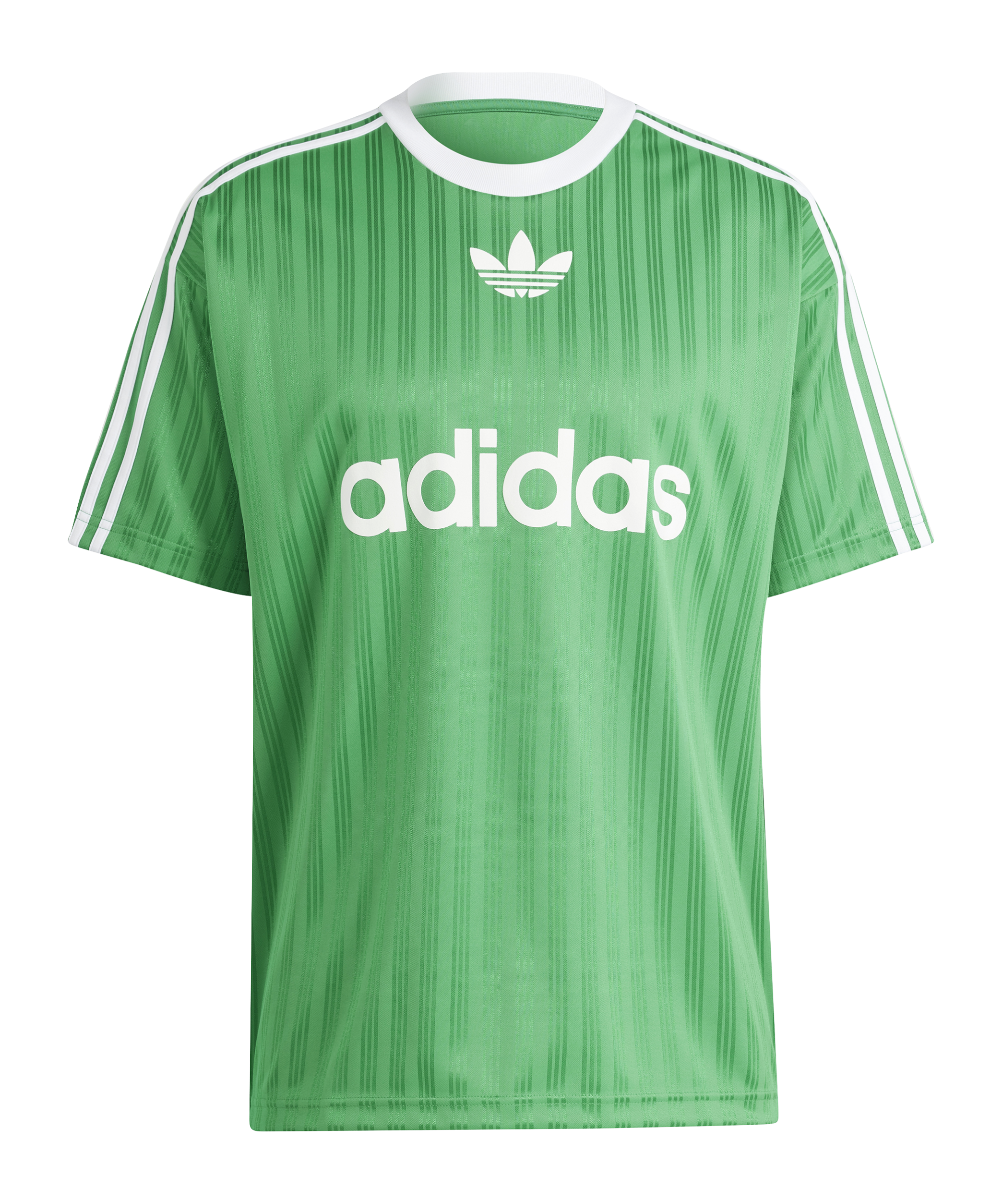 adidas Originals Adicolor Poly T-Shirt Grün Weiss - gruen