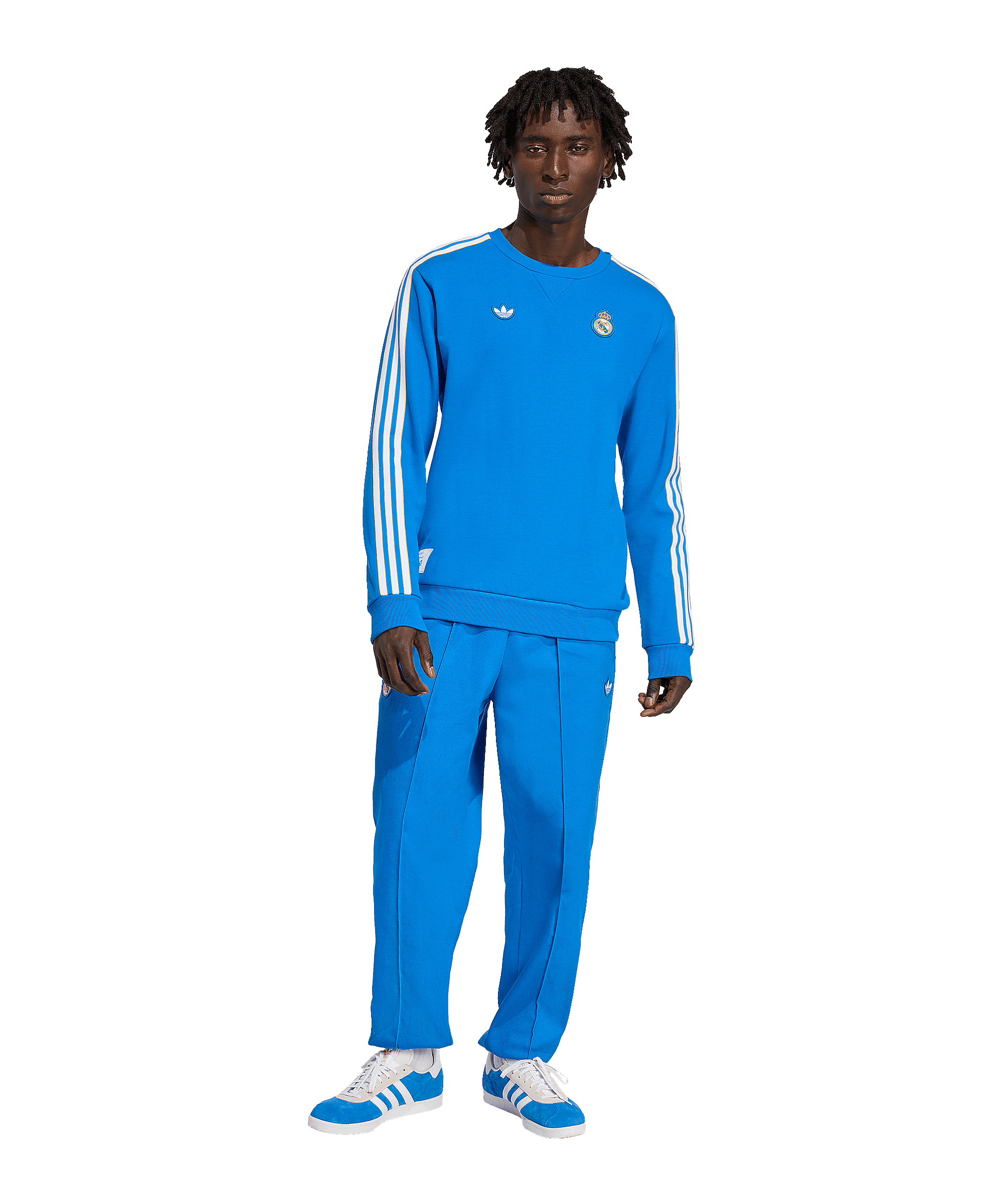 adidas Real Madrid Icon Sweatshirt Blau - blau