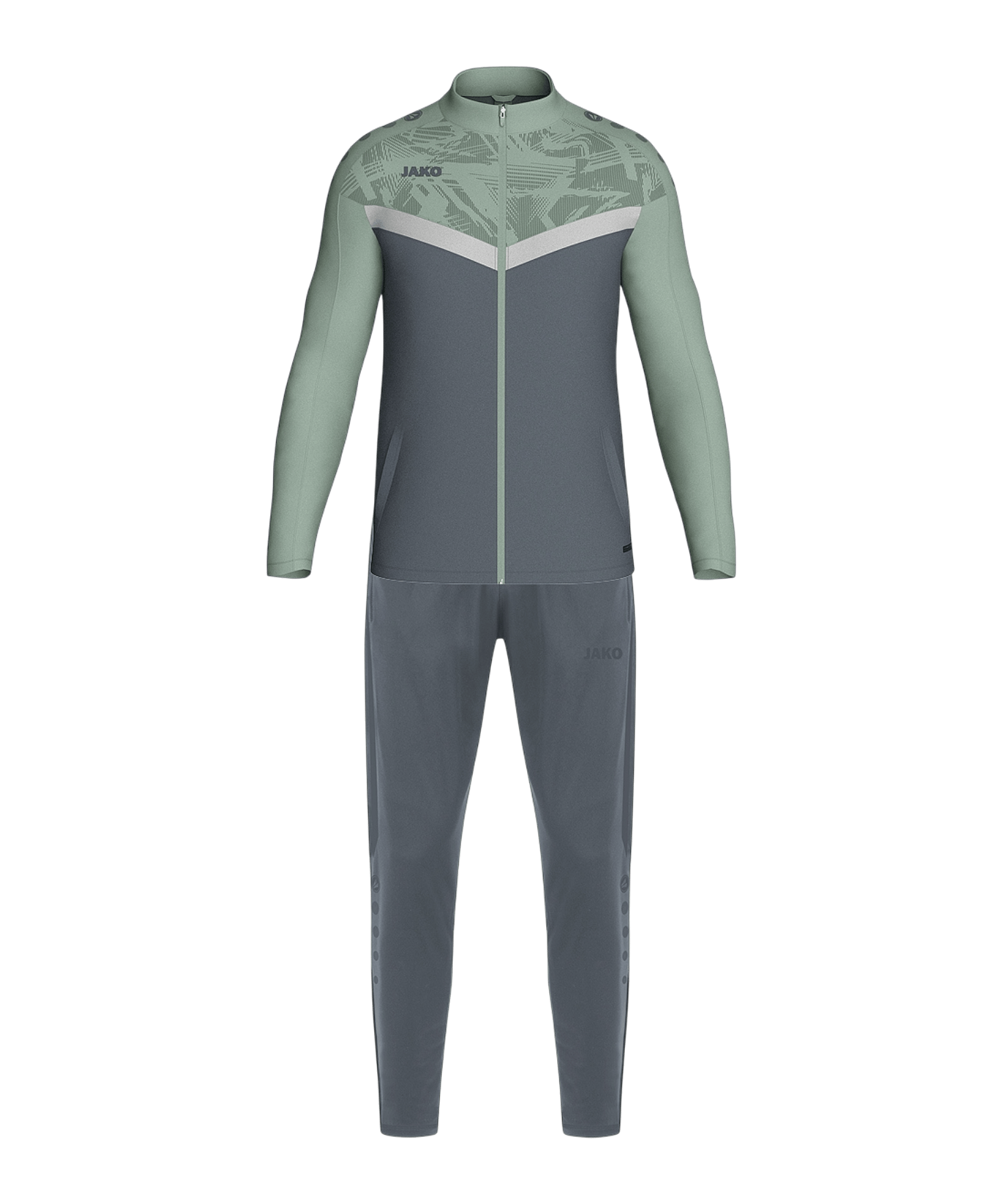 JAKO Iconic Trainingsanzug Grau F852 - grau