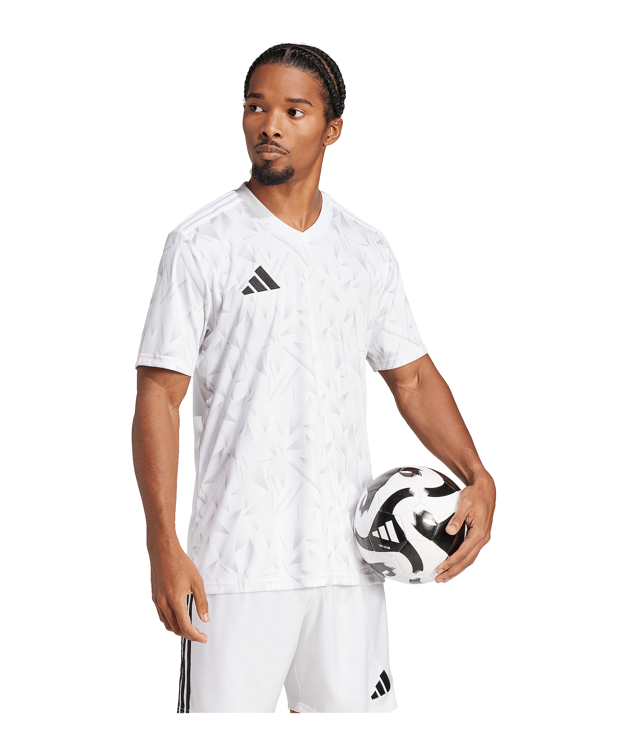 adidas Team Icon 25 Trikot Weiß - weiss