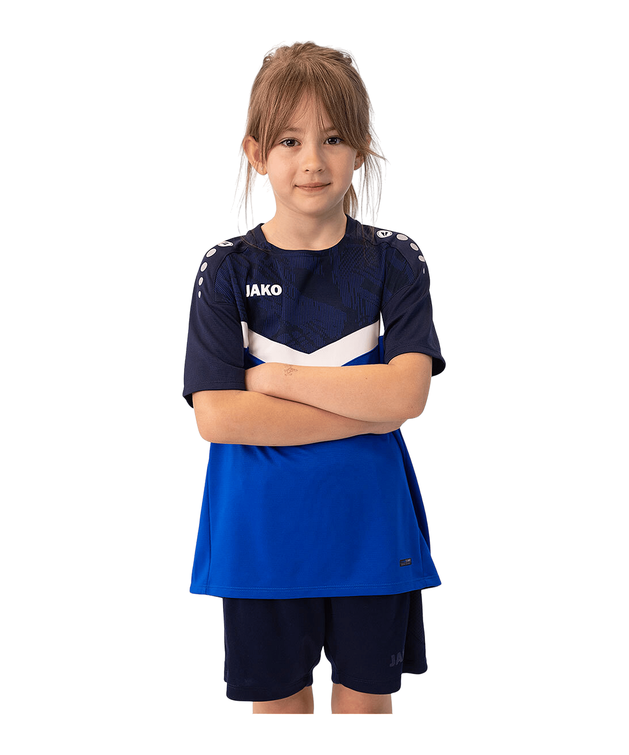 JAKO Iconic T-Shirt Kids Blau F403 - blau
