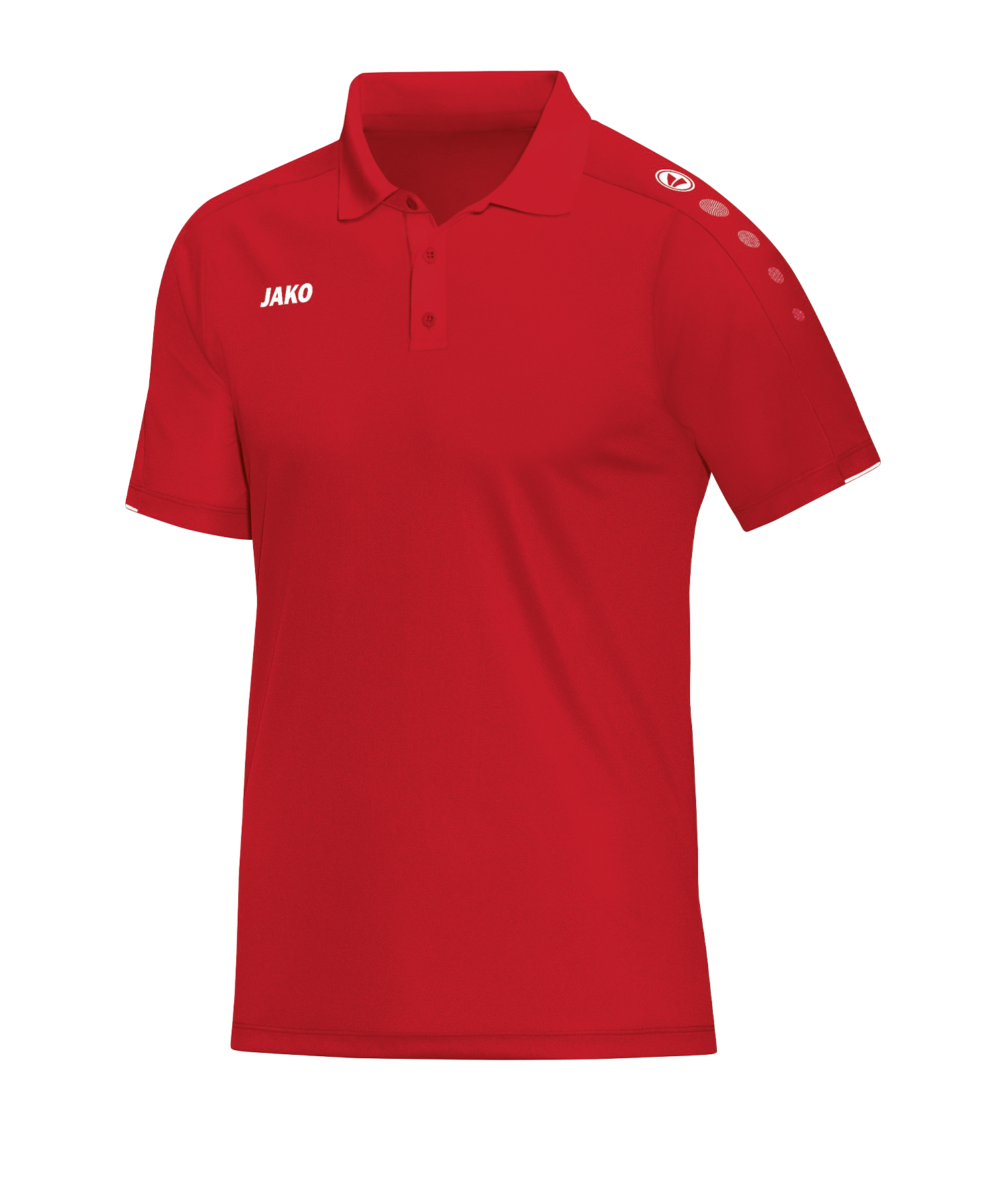 JAKO Classico Poloshirt Rot F01 - rot