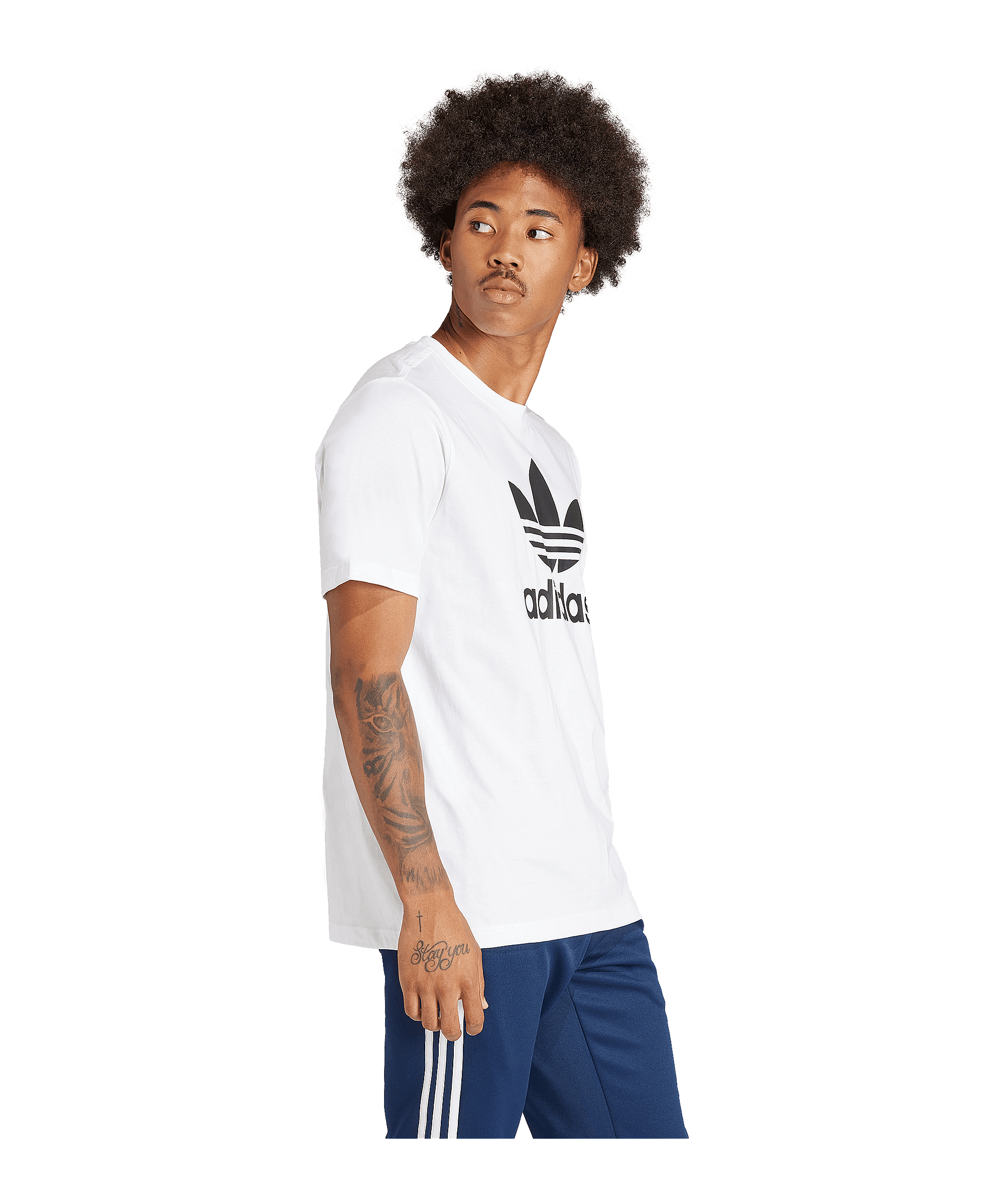 adidas Originals Adicolor Trefoil T-Shirt Weiss - weiss