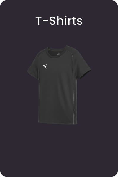 Black training t-shirt for footballers - Football t-shirts collection at 11teamsports