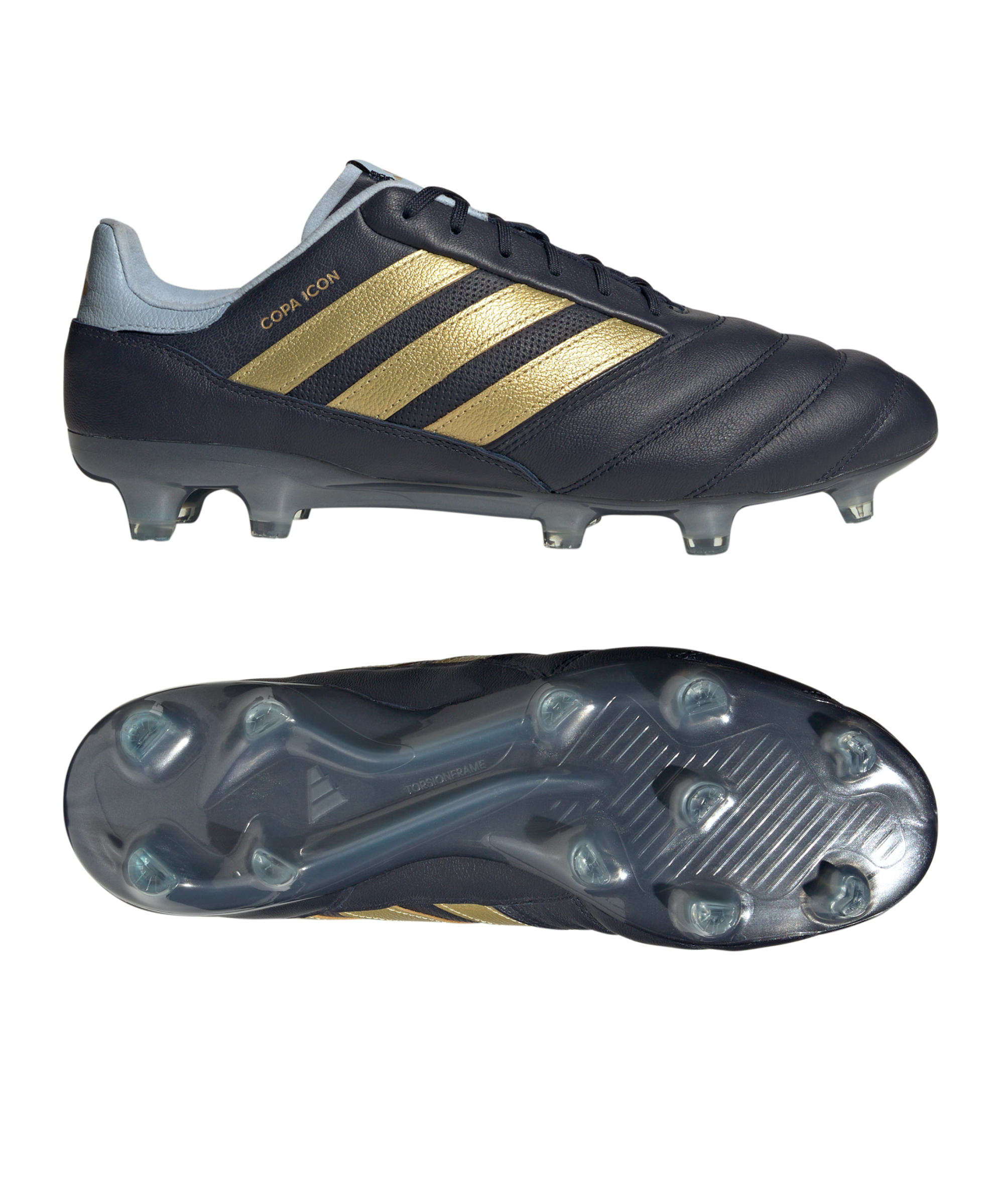 adidas COPA Icon FG Marinerush Blau Gold - blau