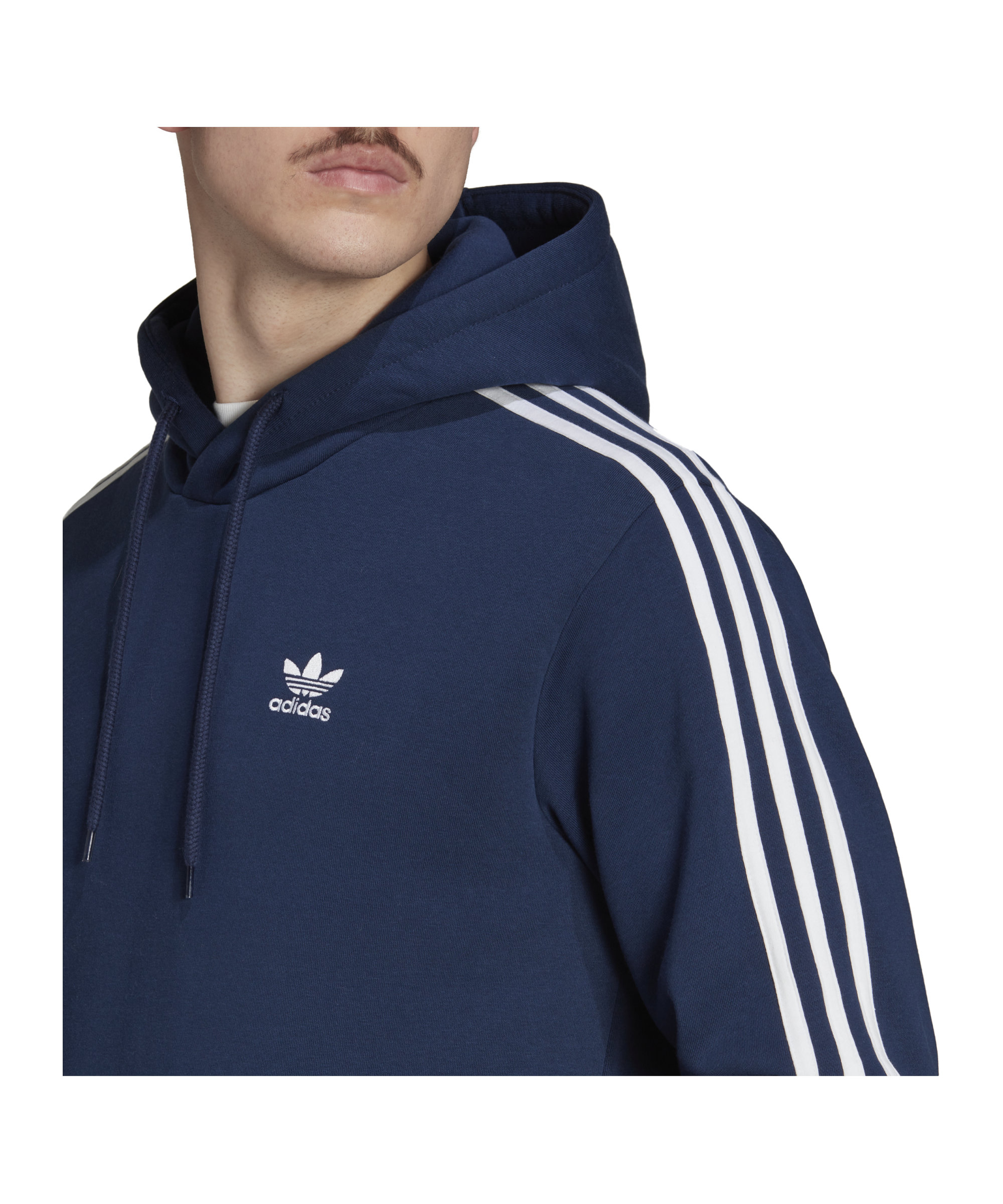 adidas Originals Adicolor Classics 3-Stripes Hoodie Blue - blau