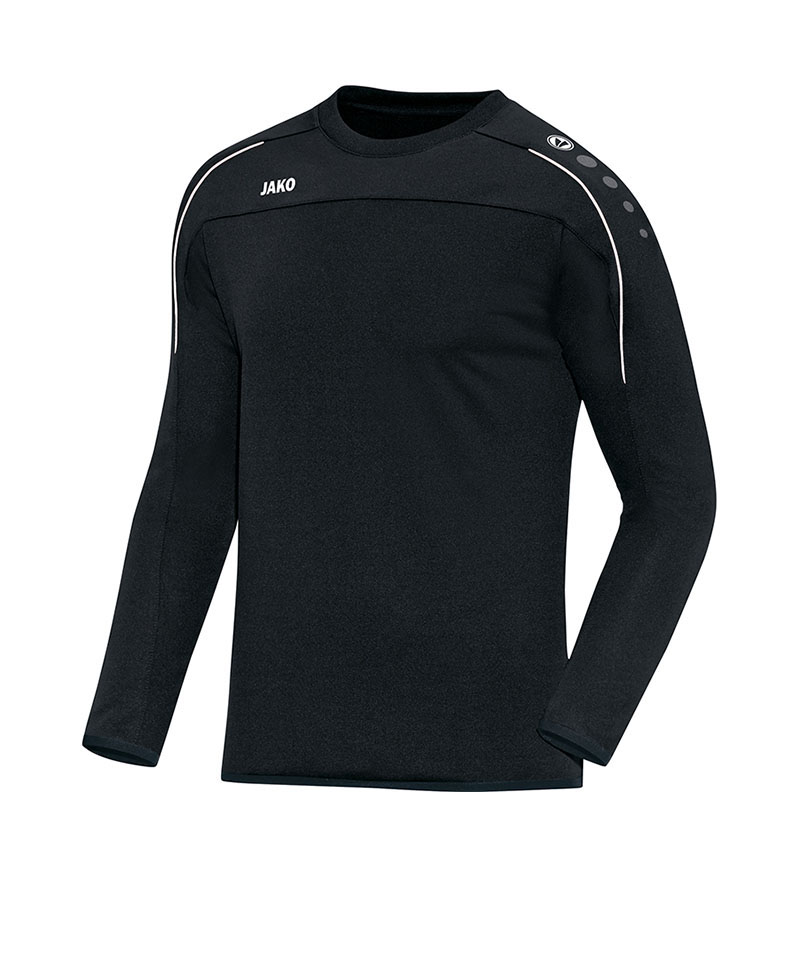 JAKO Classico Sweatshirt Schwarz Weiss F08 - schwarz