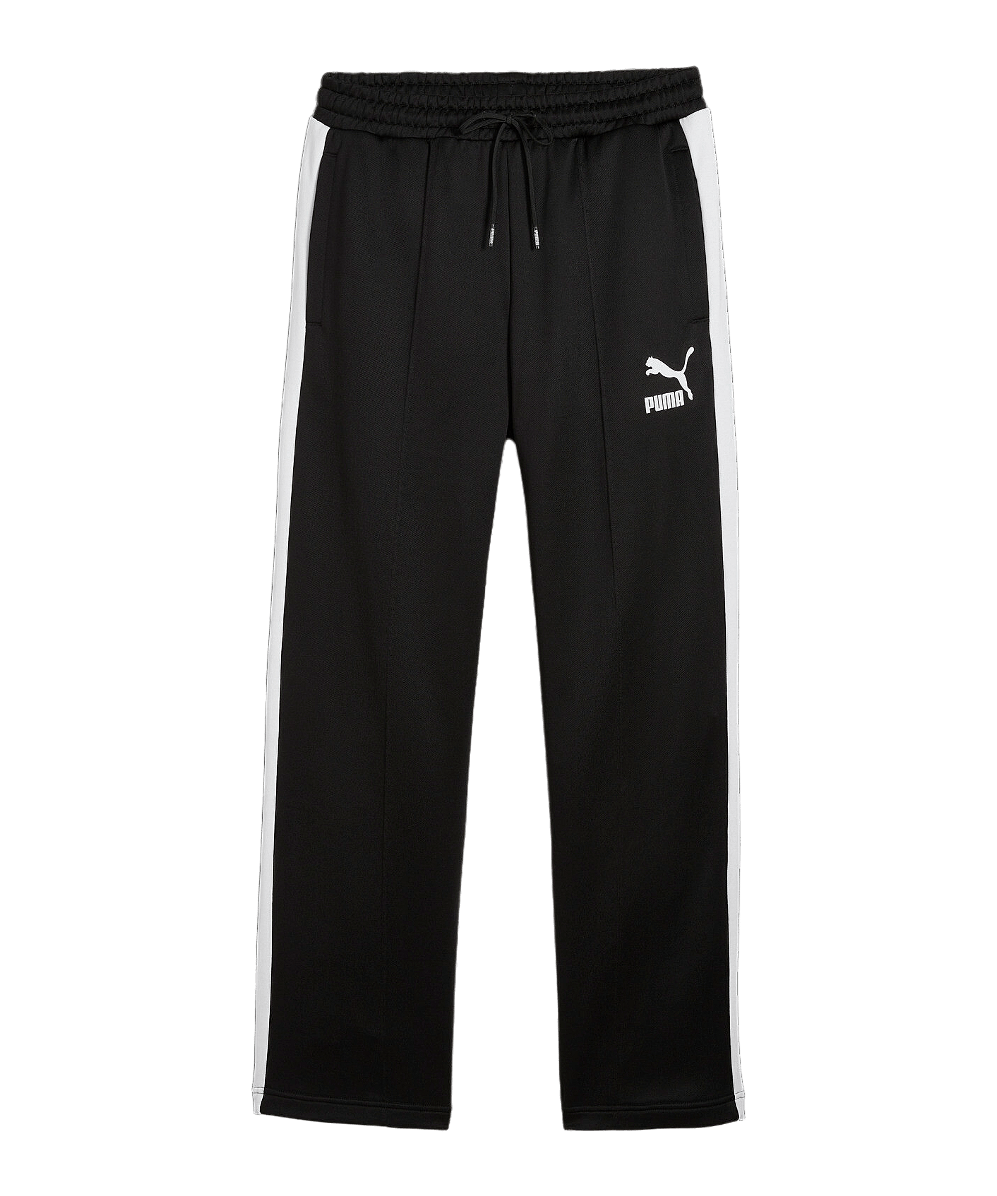 PUMA T7 Iconic Straight Trainingshose Schwarz F01 - schwarz