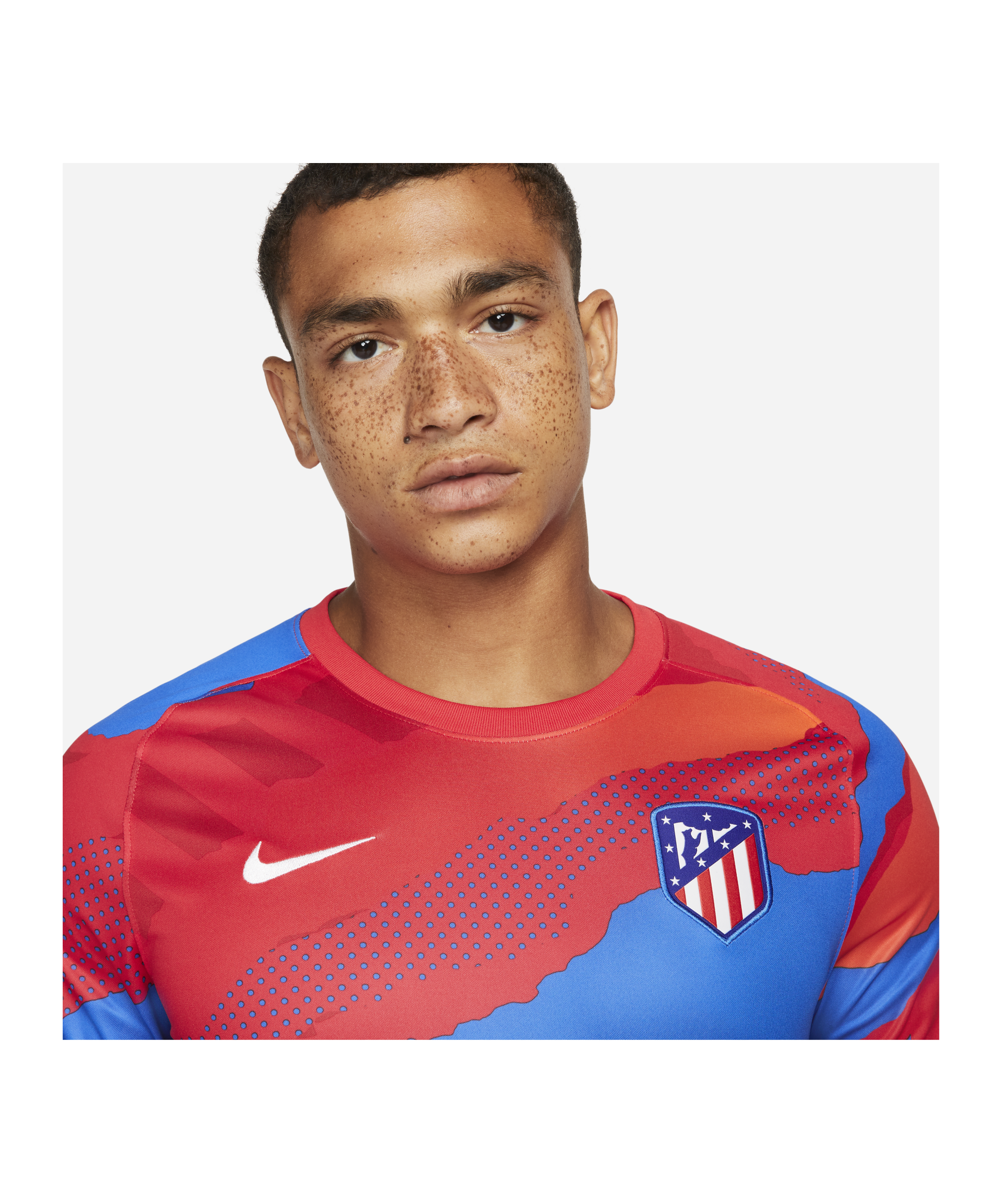Nike Atletico Madrid Prematch Shirt 2021/2022 Rot F683 - rot