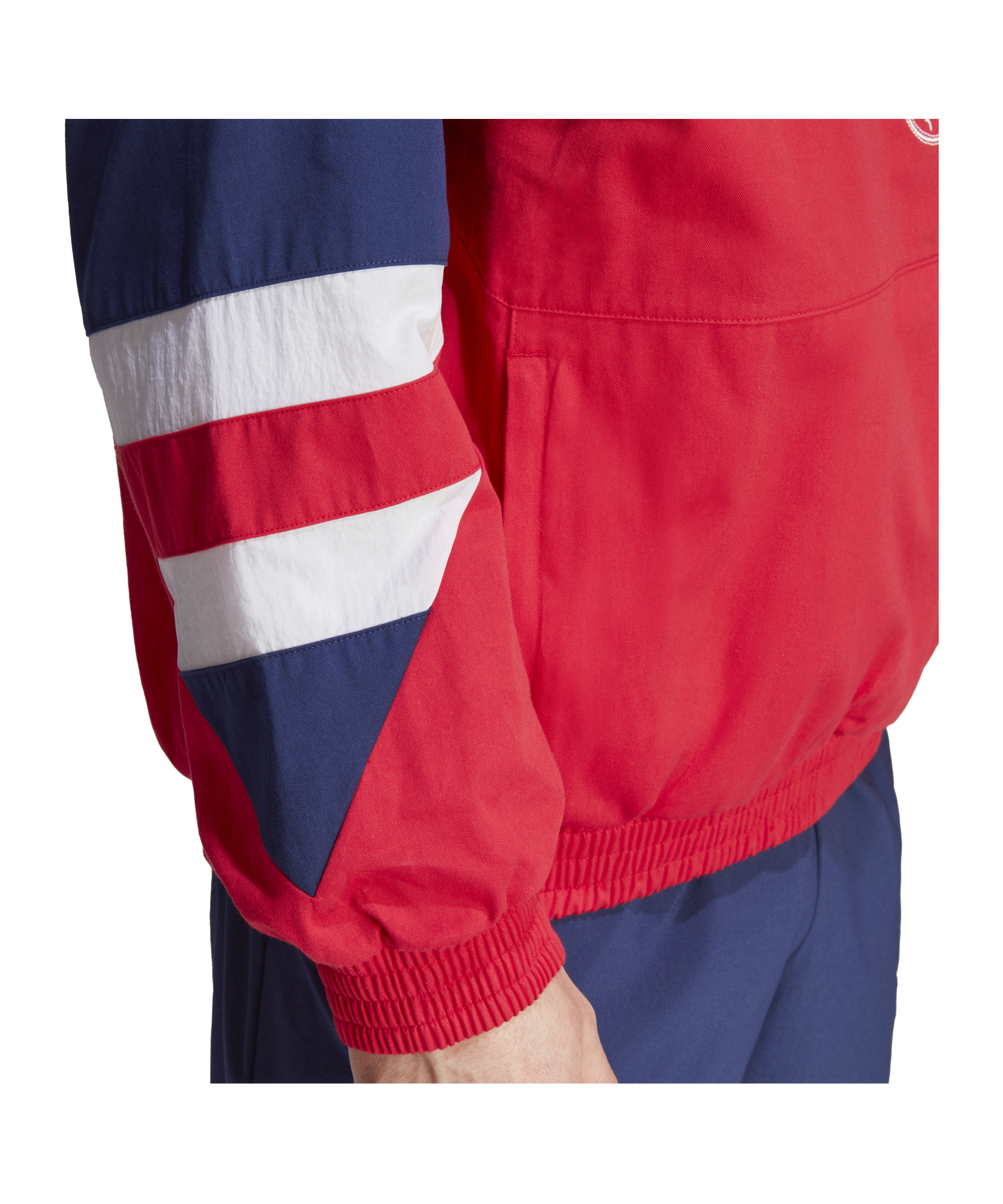 adidas Ajax Amsterdam Icon Tracktop Jacke Rot - rot