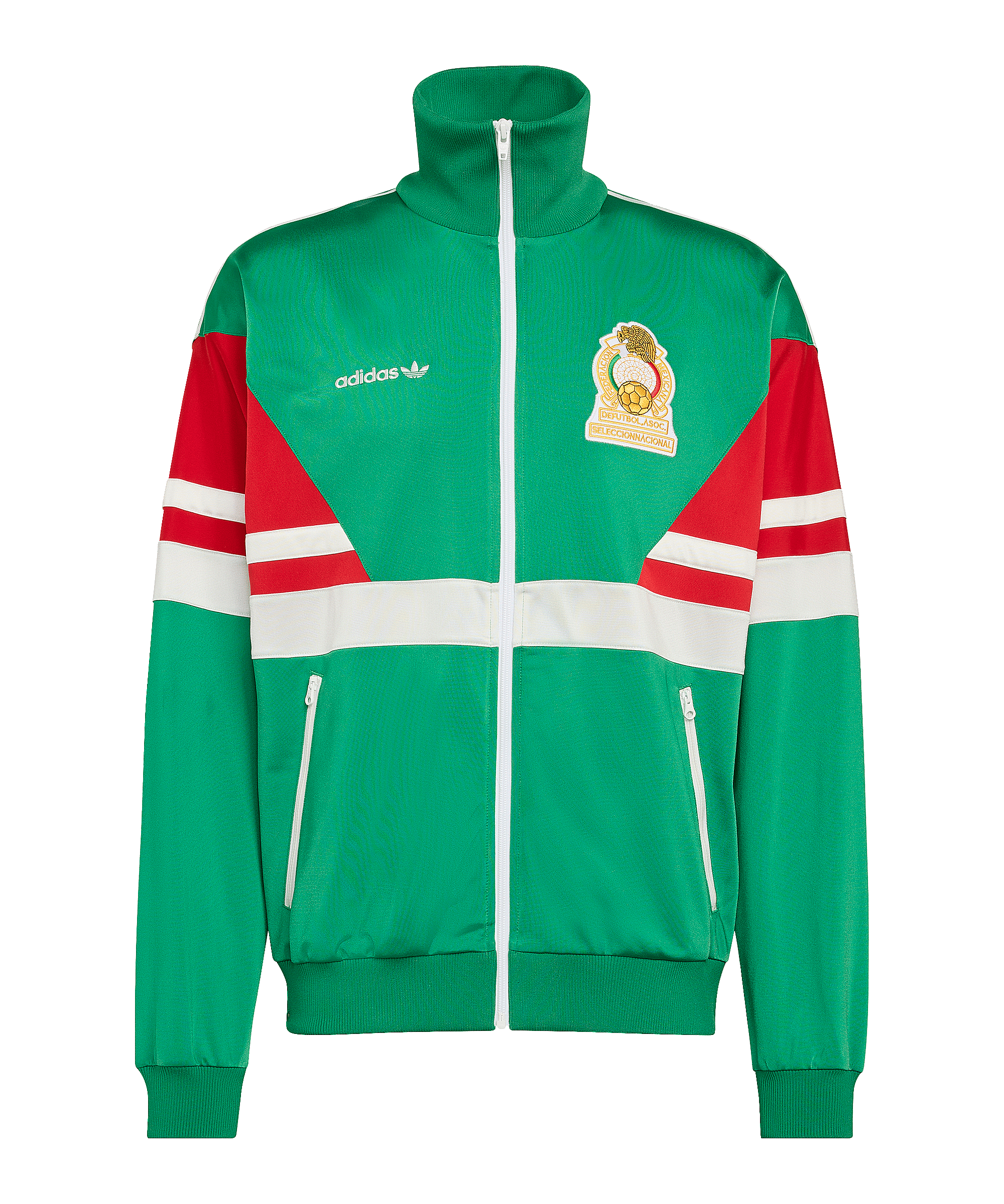 adidas FMF Mexiko Trainingsjacke 1986 Grün - gruen