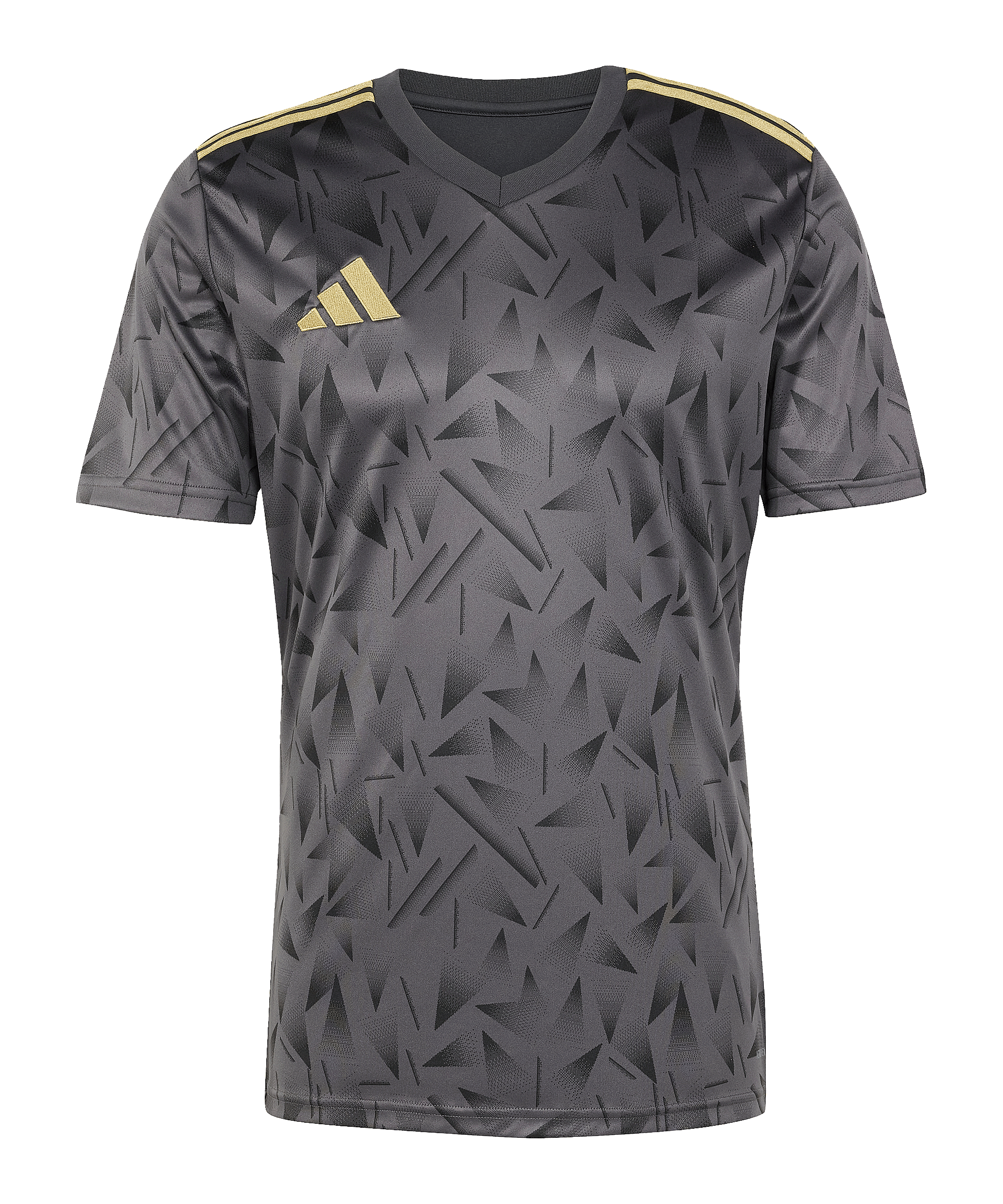 adidas Team Icon 25 Trikot Schwarz Gold - schwarz