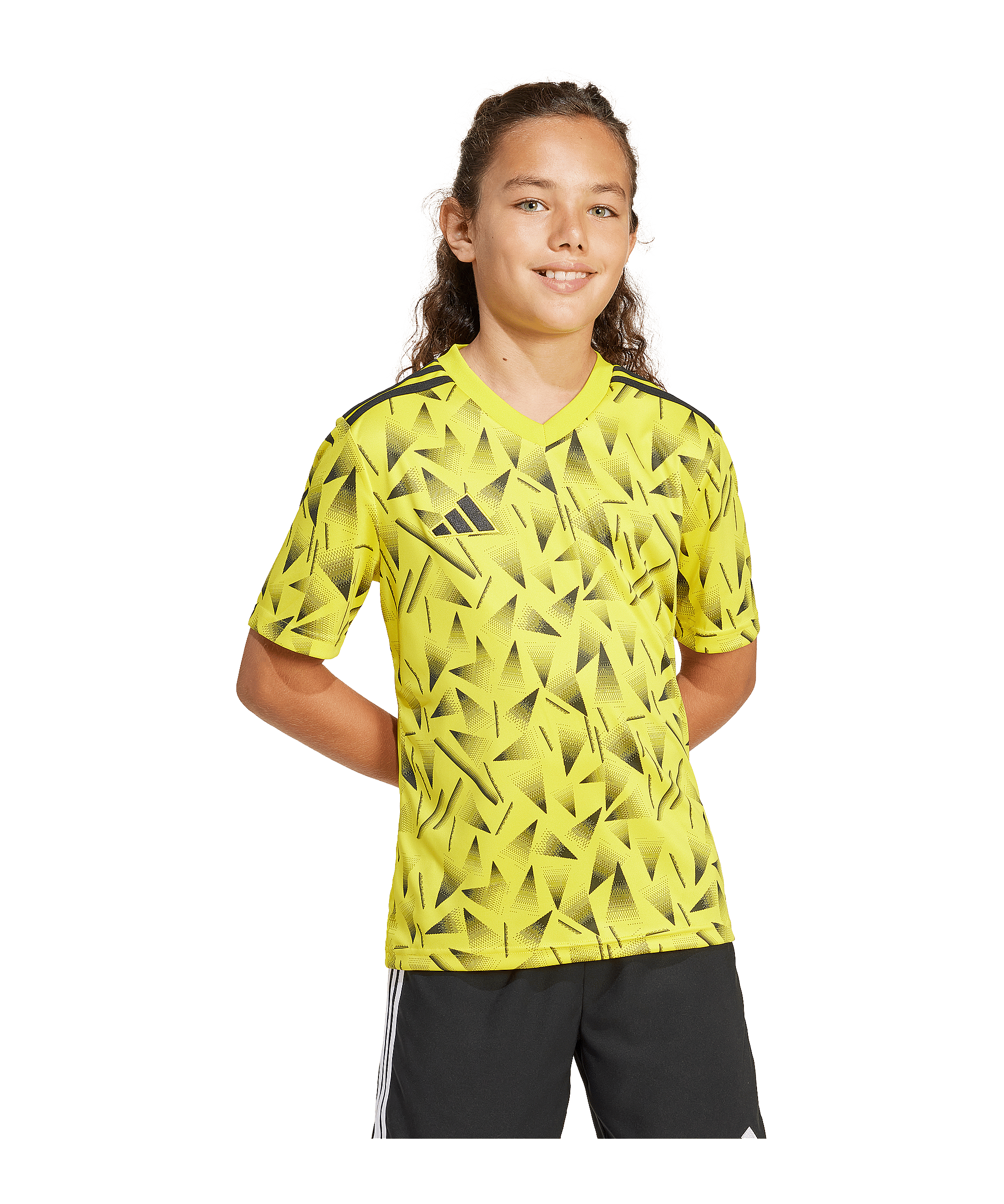 adidas Team Icon 25 Trikot Kids Gelb - gelb