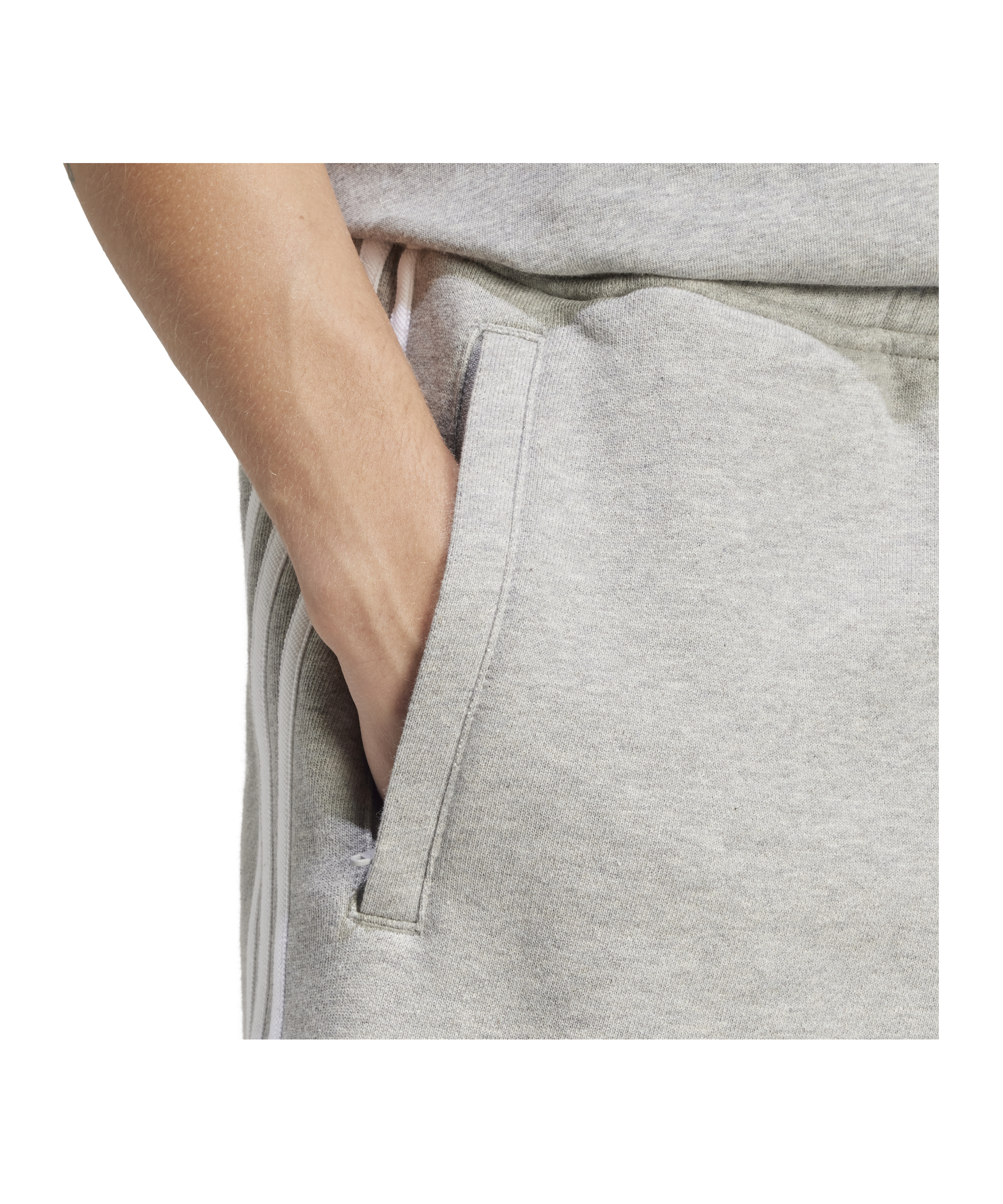 adidas Originals Adicolor 3-Stripes Short Grau - grau
