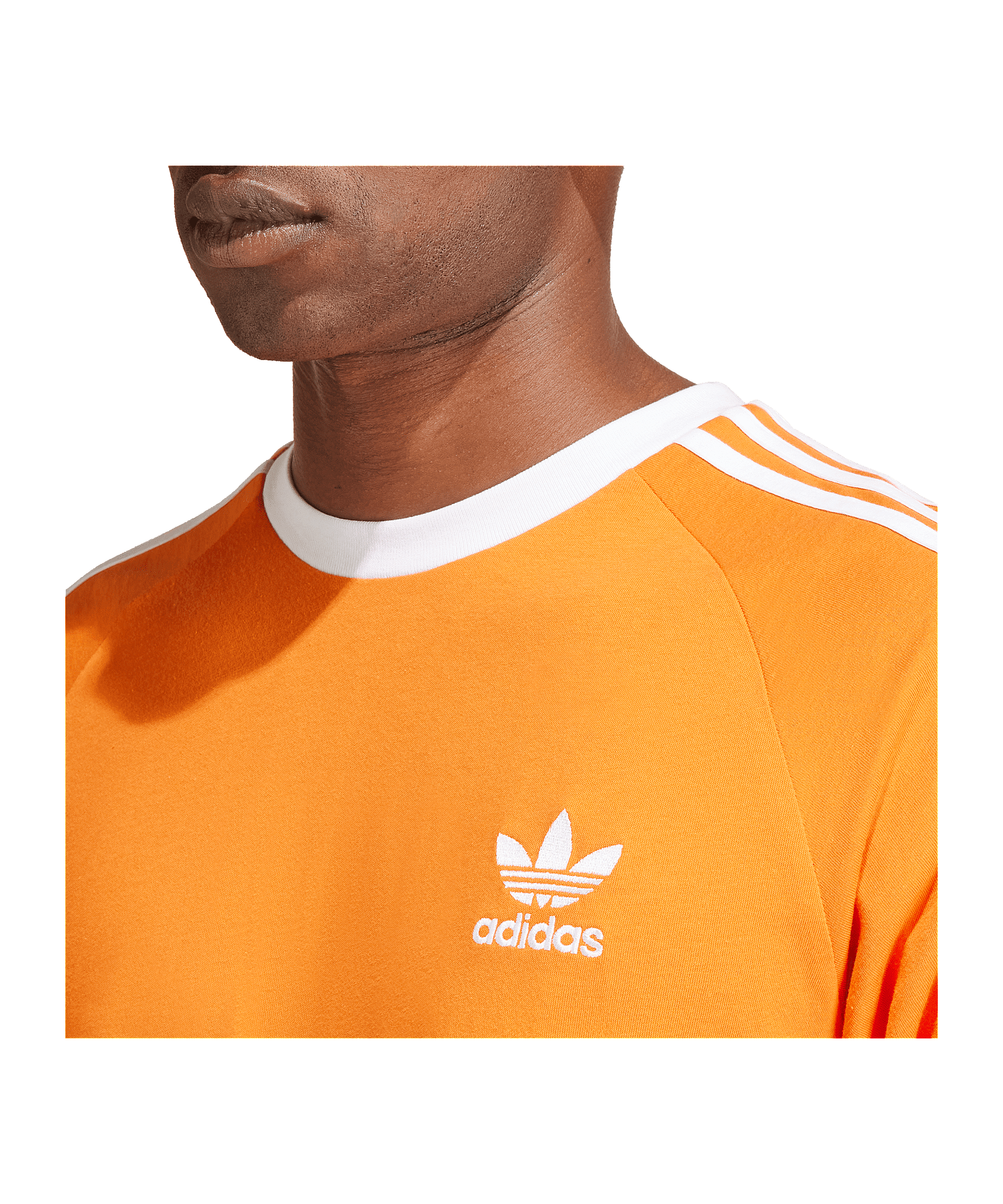 adidas Originals Adicolor 3-Stripes T-Shirt Orange - orange