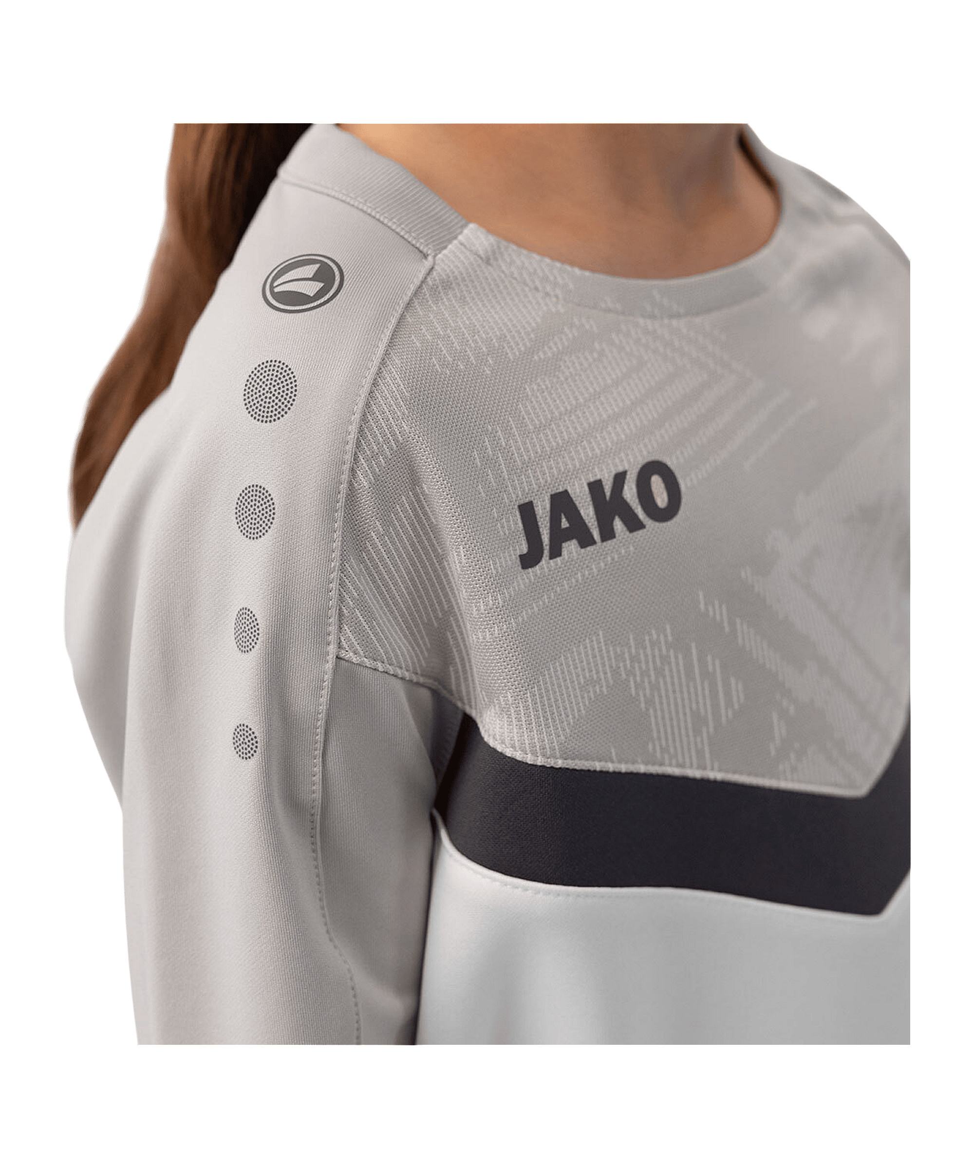 JAKO Iconic Sweatshirt Kids Weiss F016 - weiss