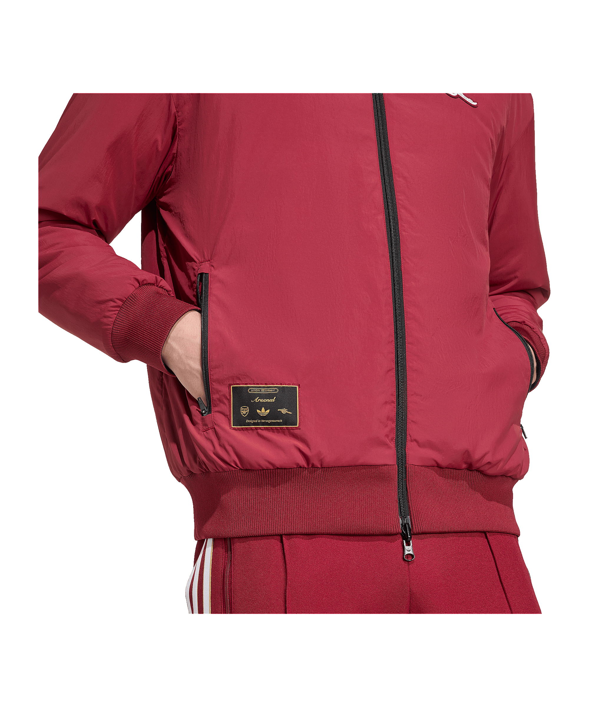adidas FC Arsenal London Icon Jacke Rot - rot