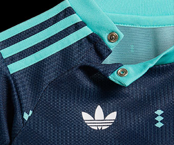 rib collar with wide opening