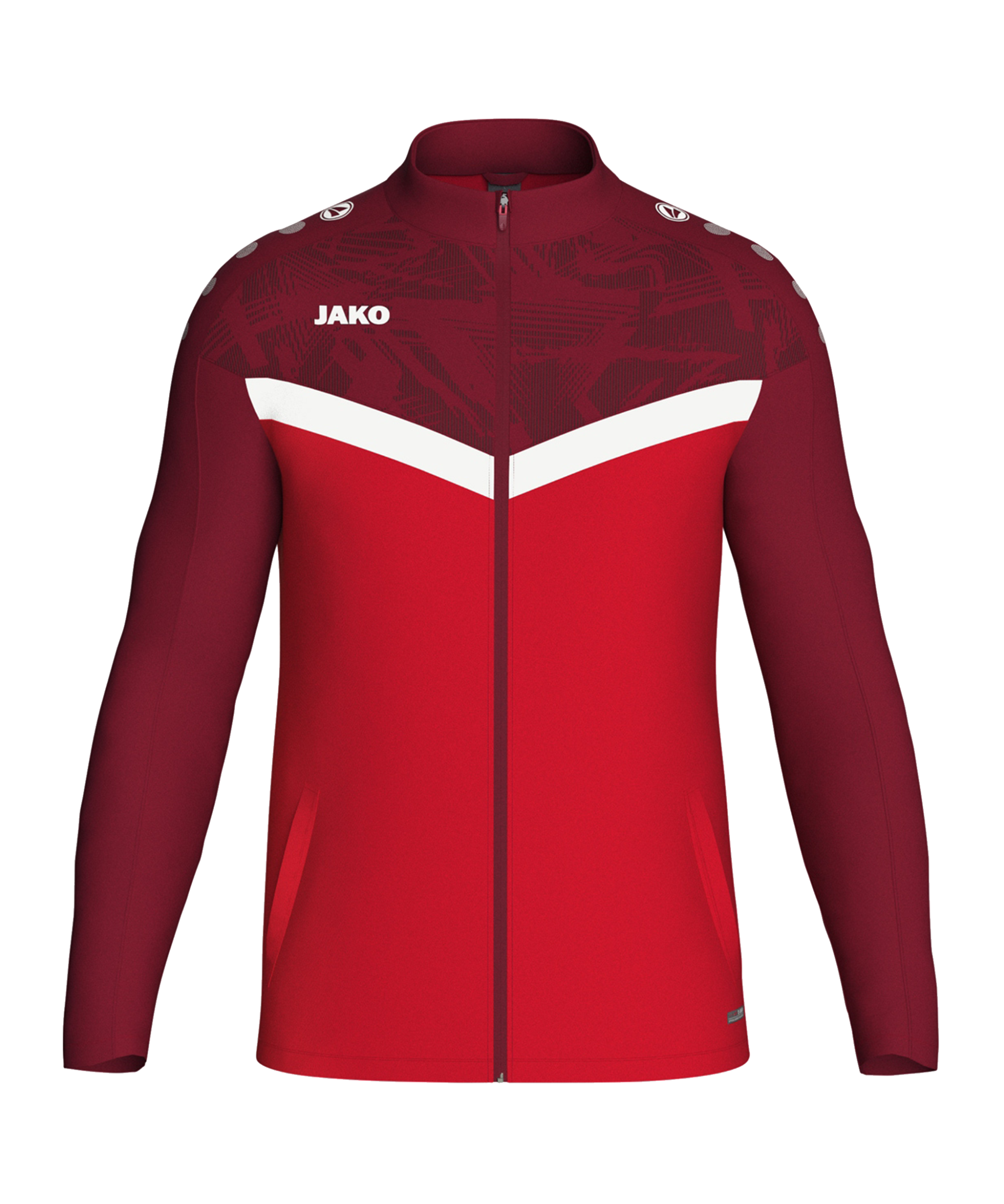 JAKO Iconic Polyesterjacke Kids Rot F103 - rot