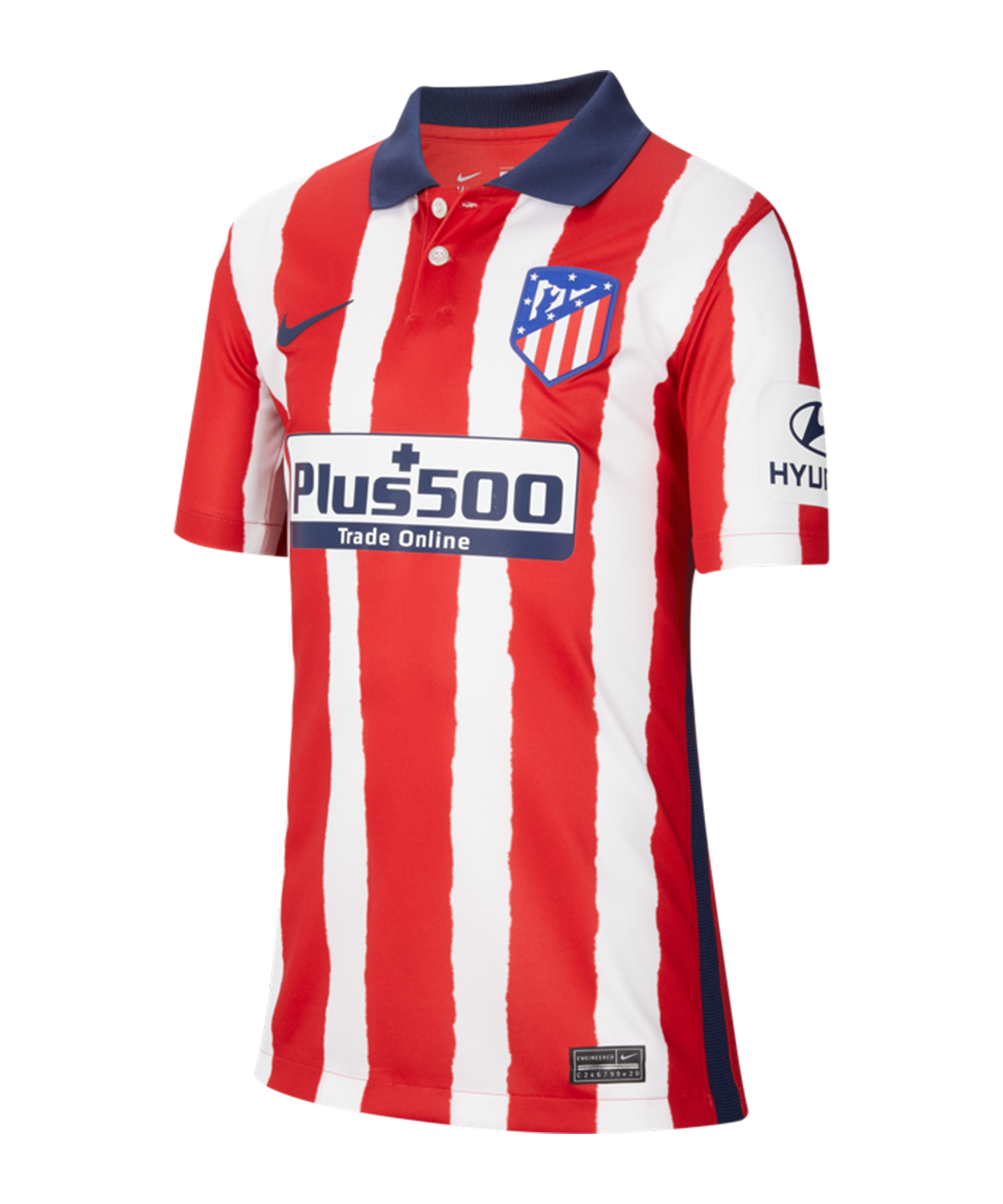 Nike Atletico Madrid Trikot Home 2020/2021 Kids F612 - rot
