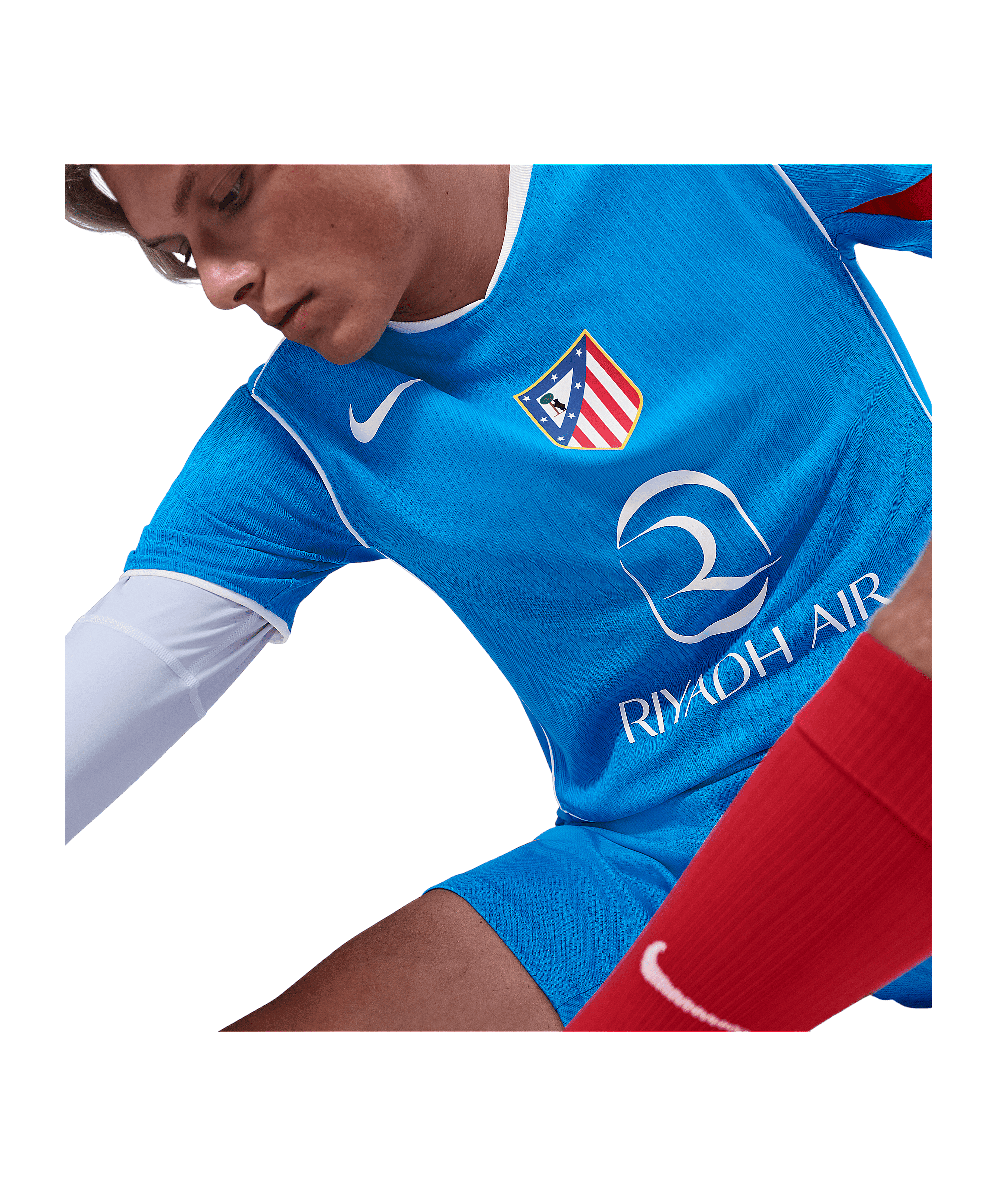 Nike Atletico Madrid Trikot 3rd 2025/2026 Blau F407 - blau