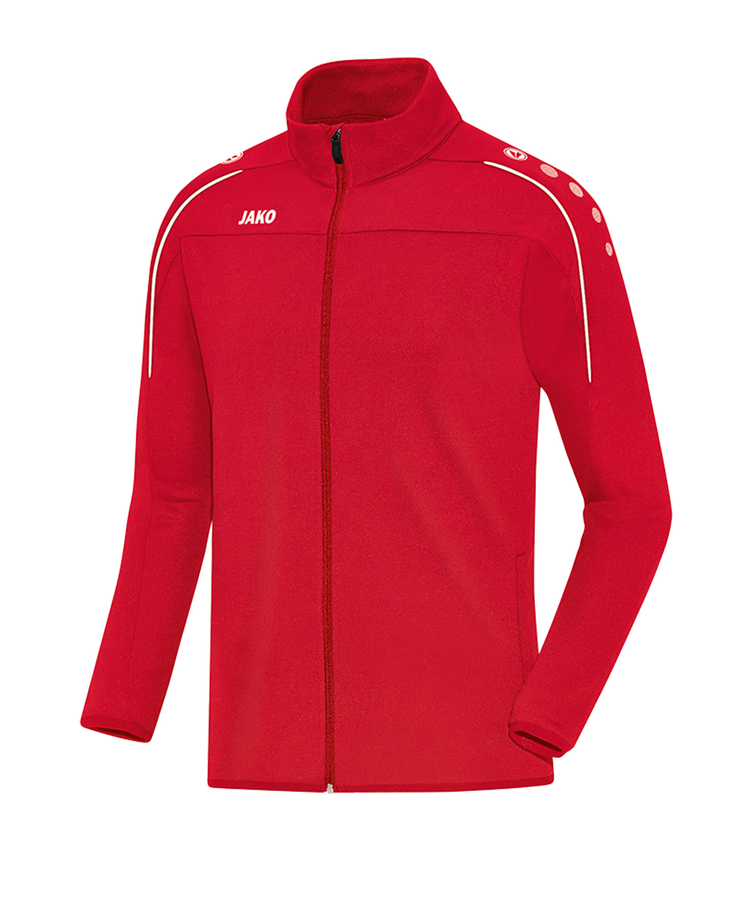 JAKO Classico Freizeitjacke Kids Rot  F01 - rot