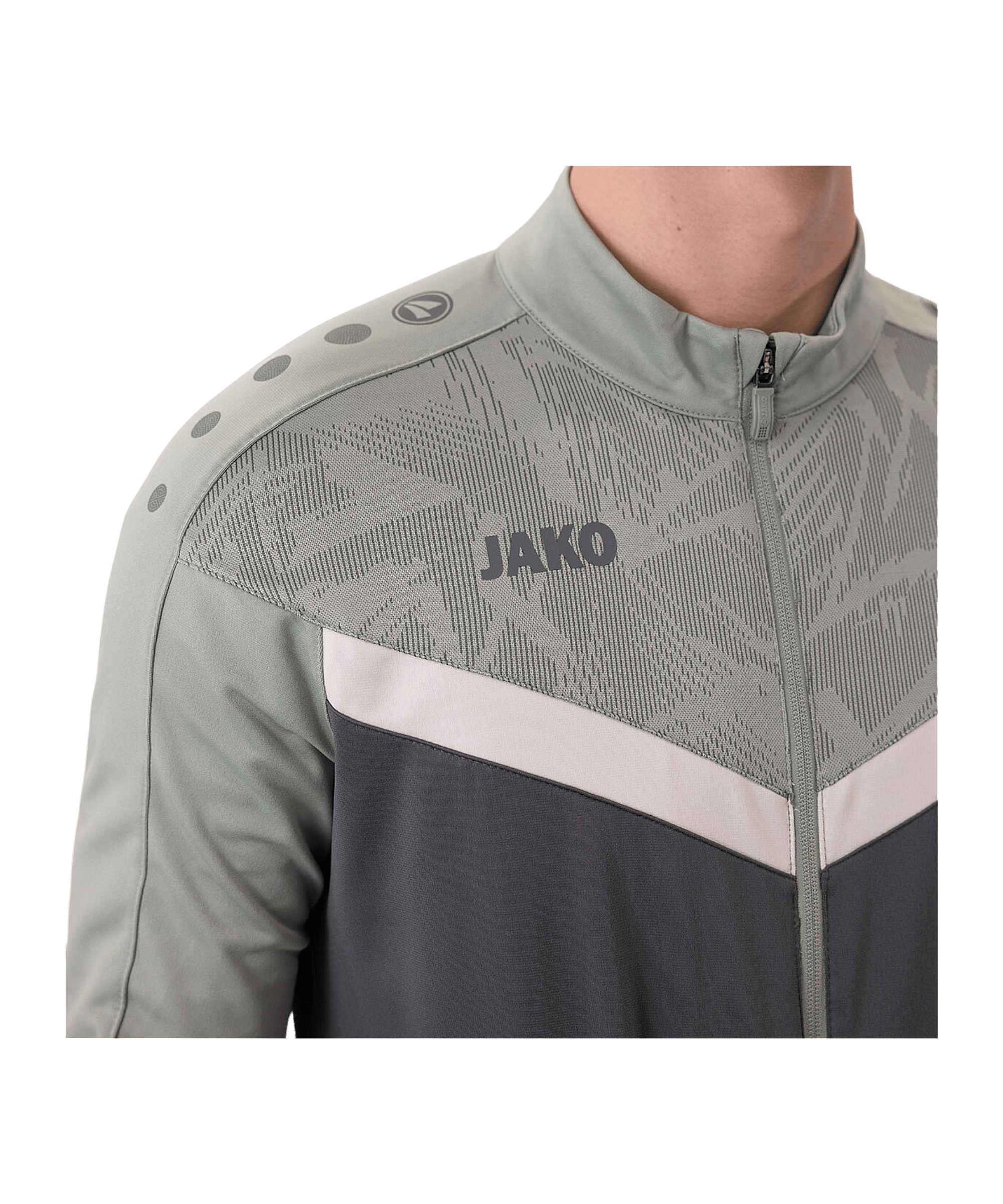 JAKO Iconic Trainingsanzug Grau F852 - grau