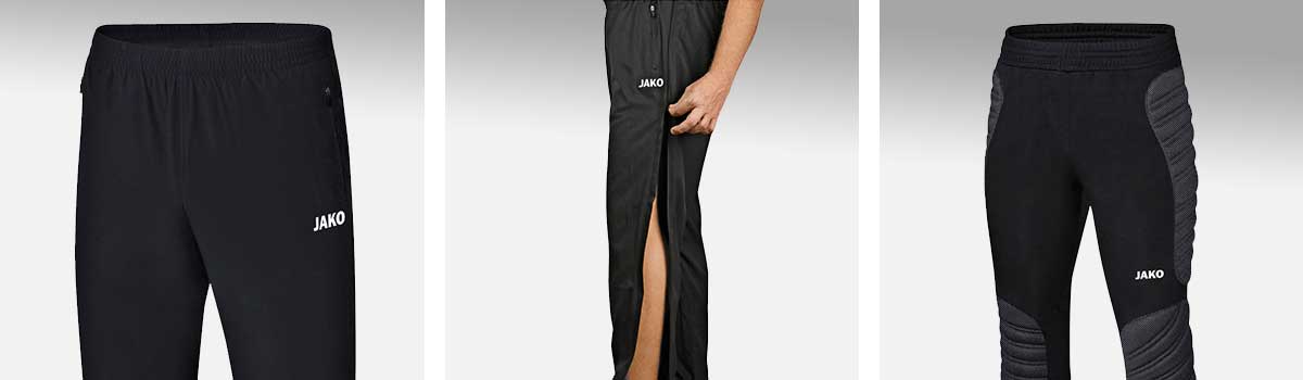 Detailansichten mit den Design-Besonderheiten der JAKO Profi-Kollektion