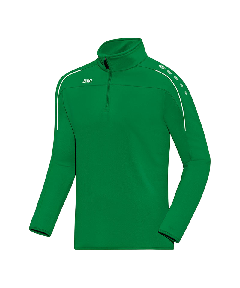 JAKO Classico Ziptop Kids Grün Weiss F06 - gruen