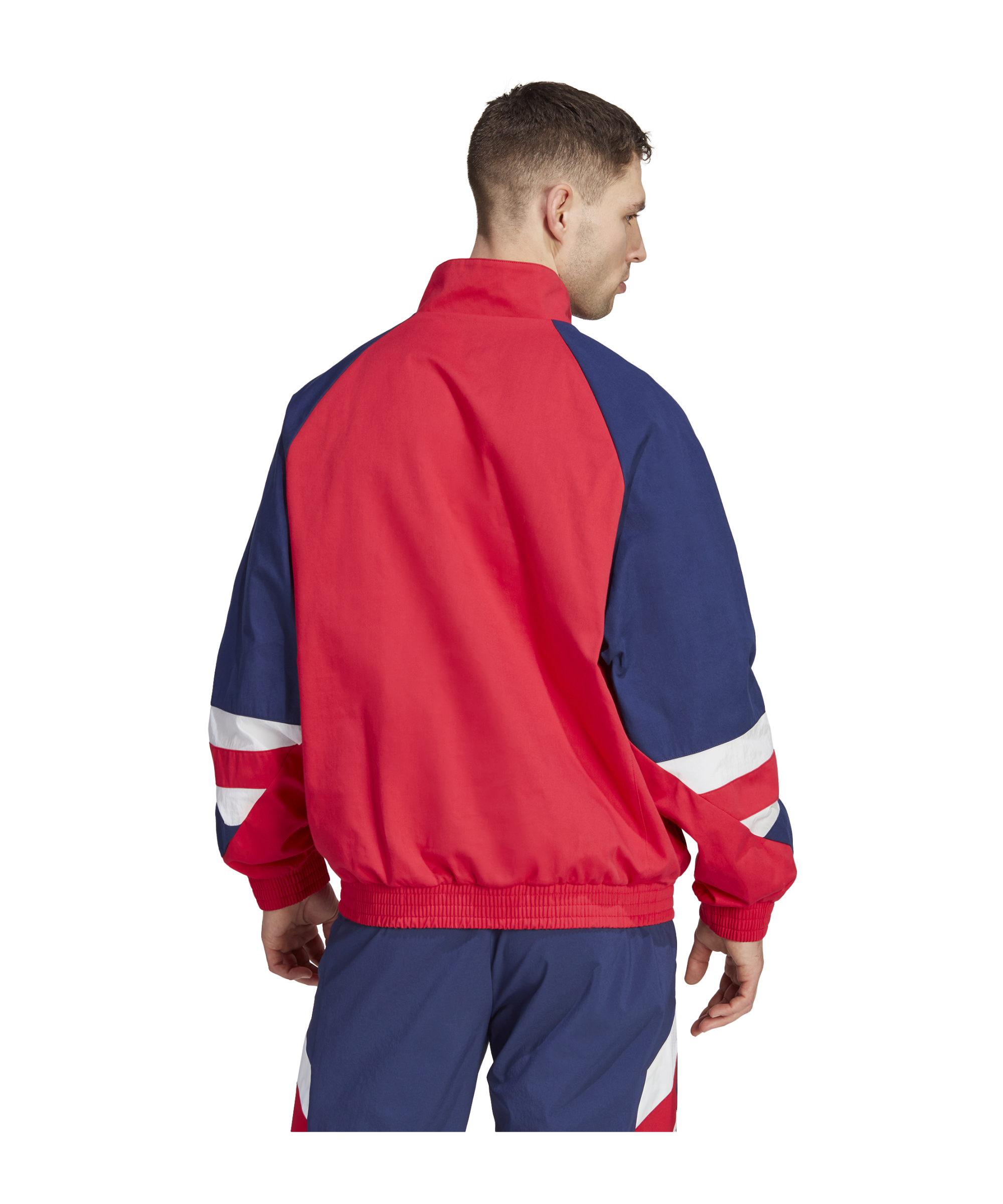 adidas Ajax Amsterdam Icon Tracktop Jacke Rot - rot