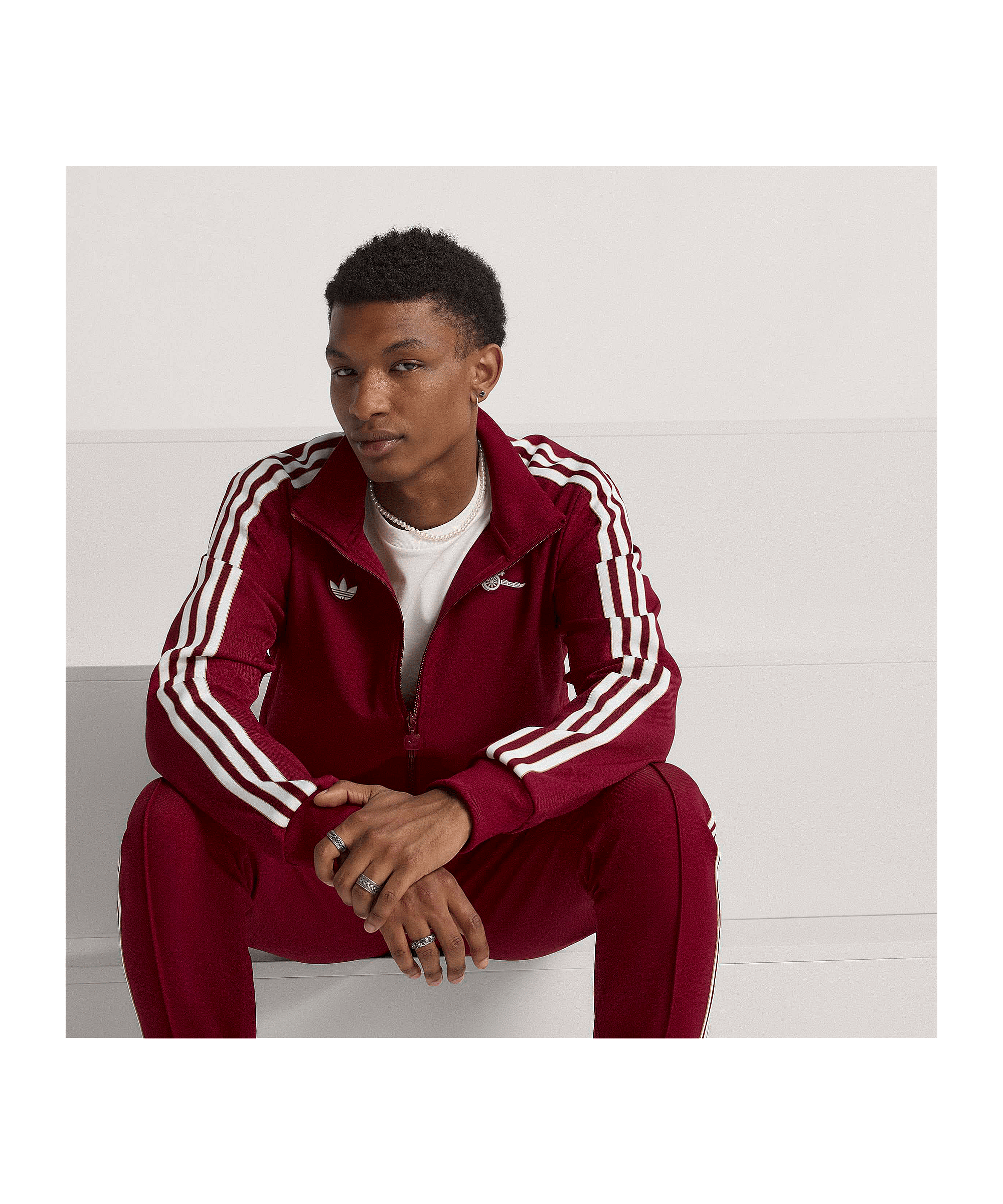 adidas FC Arsenal London Icon Track Sweatshirt Rot - rot