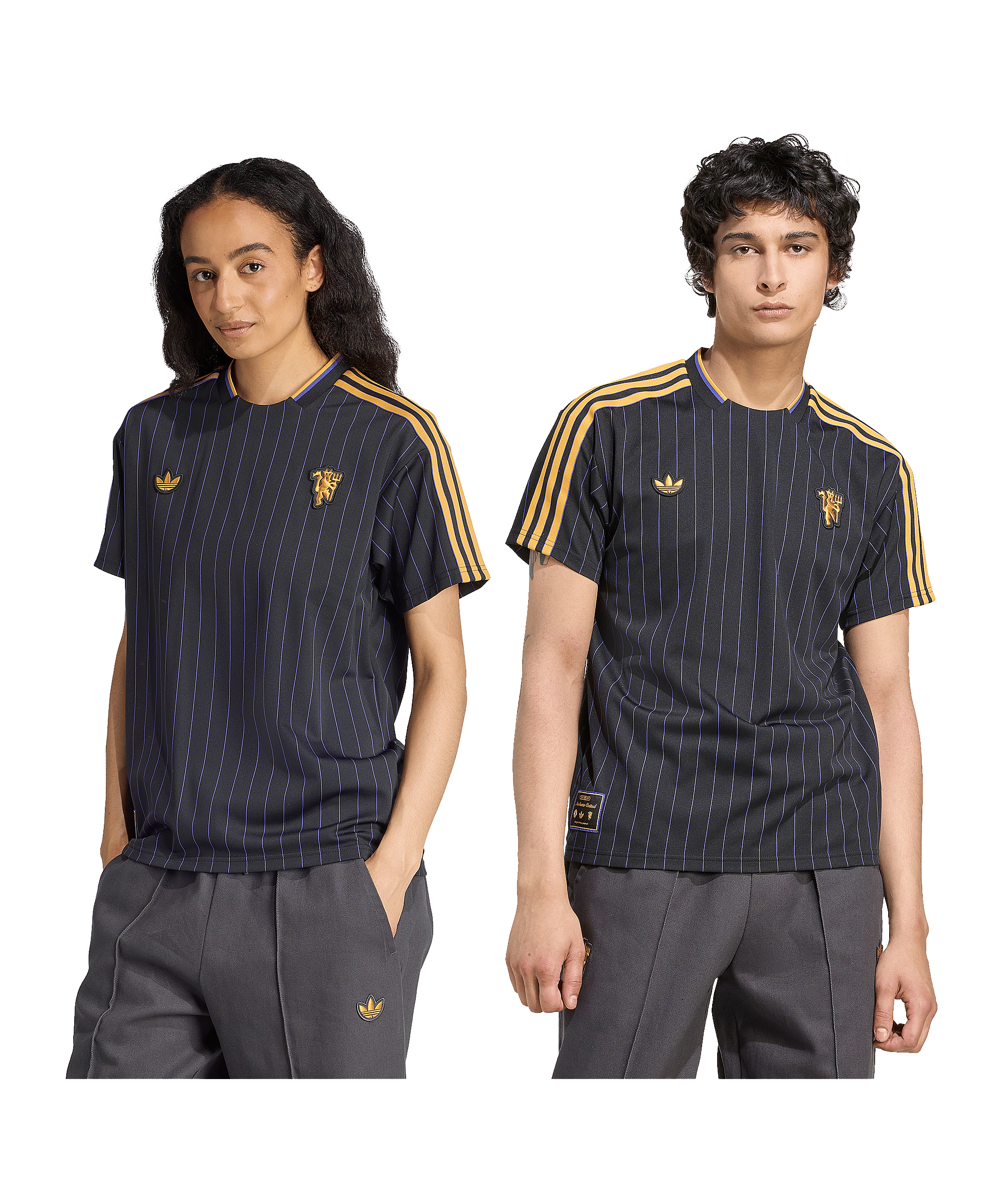 adidas Manchester United Icon Trikot Schwarz - schwarz