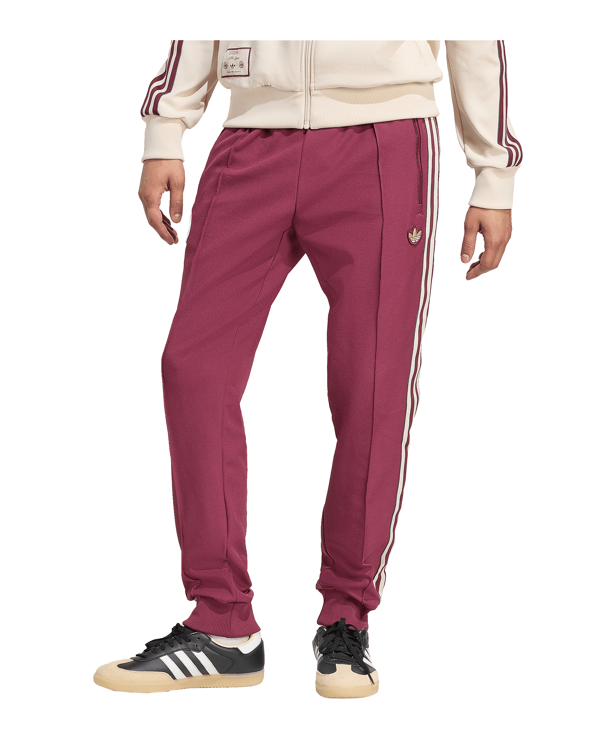 adidas Ajax Amsterdam Icon Track Hose Rot - rot