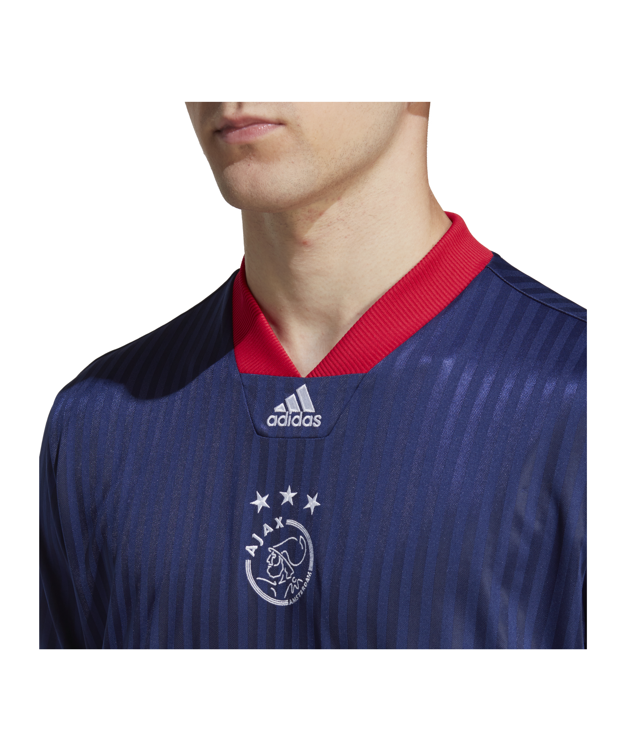 adidas Ajax Amsterdam Icon Trikot Blau - blau