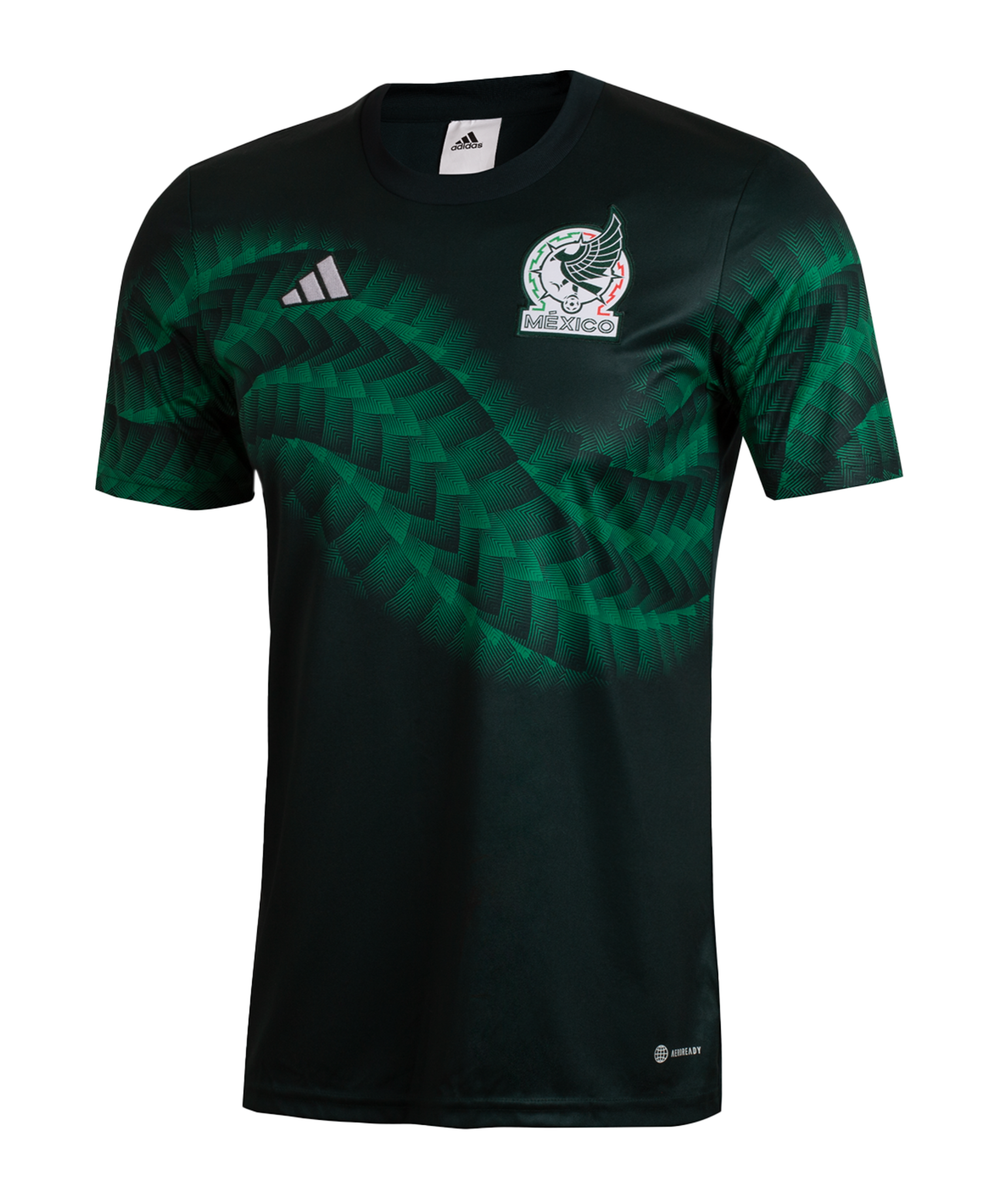 adidas Mexico Prematch Shirt 2022/2023 Grün - gruen