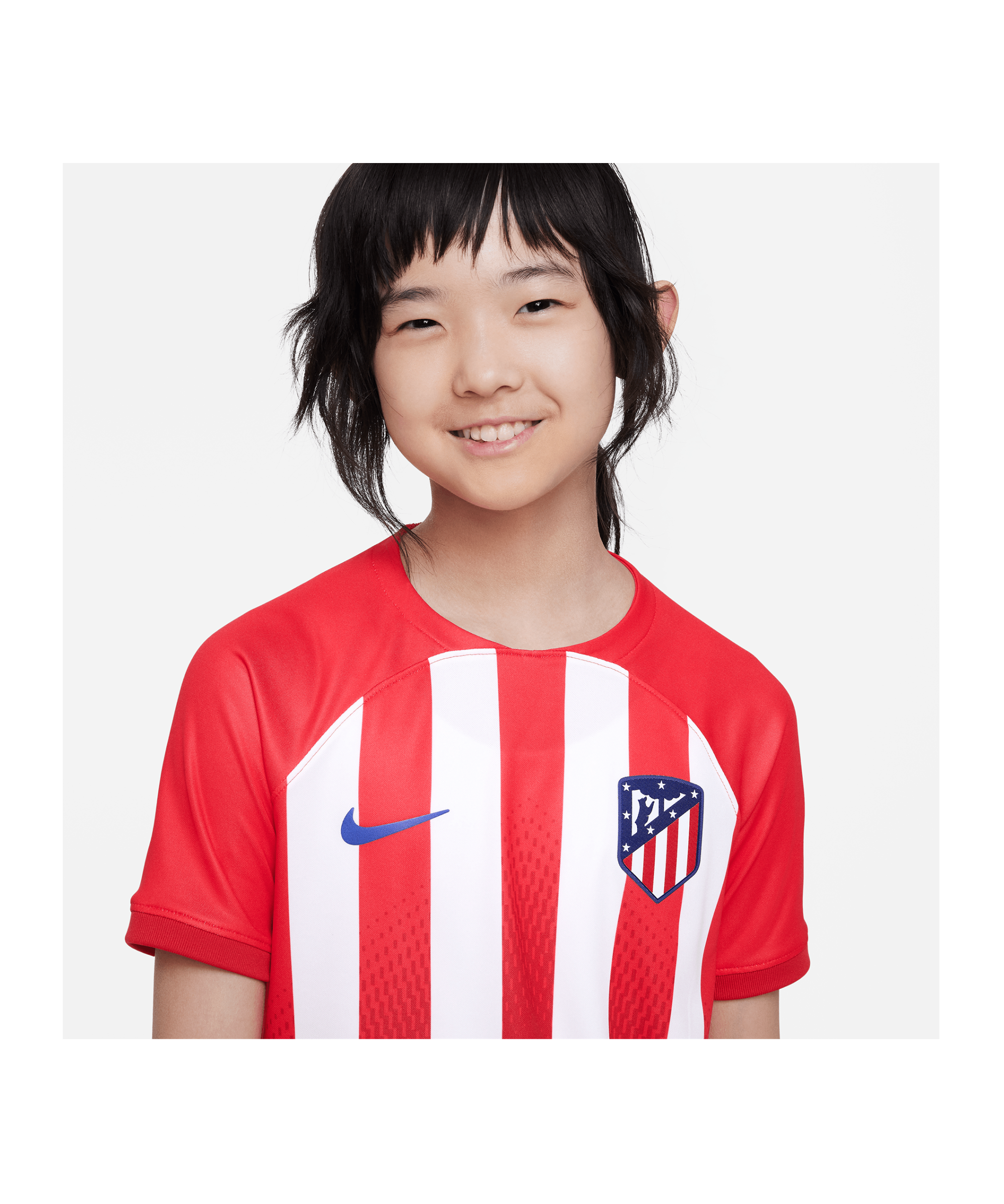Nike Atletico Madrid Trikot Home 2023/2024 Kids Rot F613 - rot