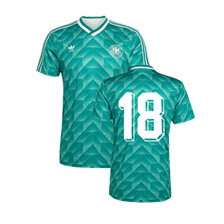 Example Klinsmann Numbering - only player number authentic as played 1990