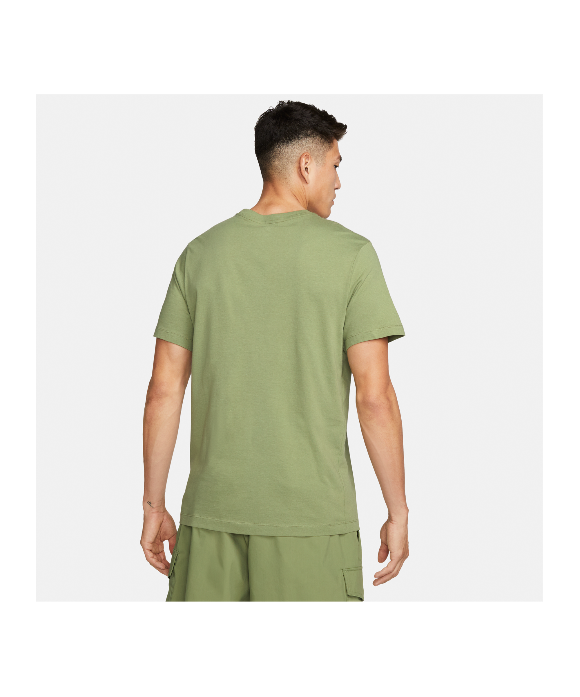 Nike Icon Futura T-Shirt Grün Weiss F334 - gruen