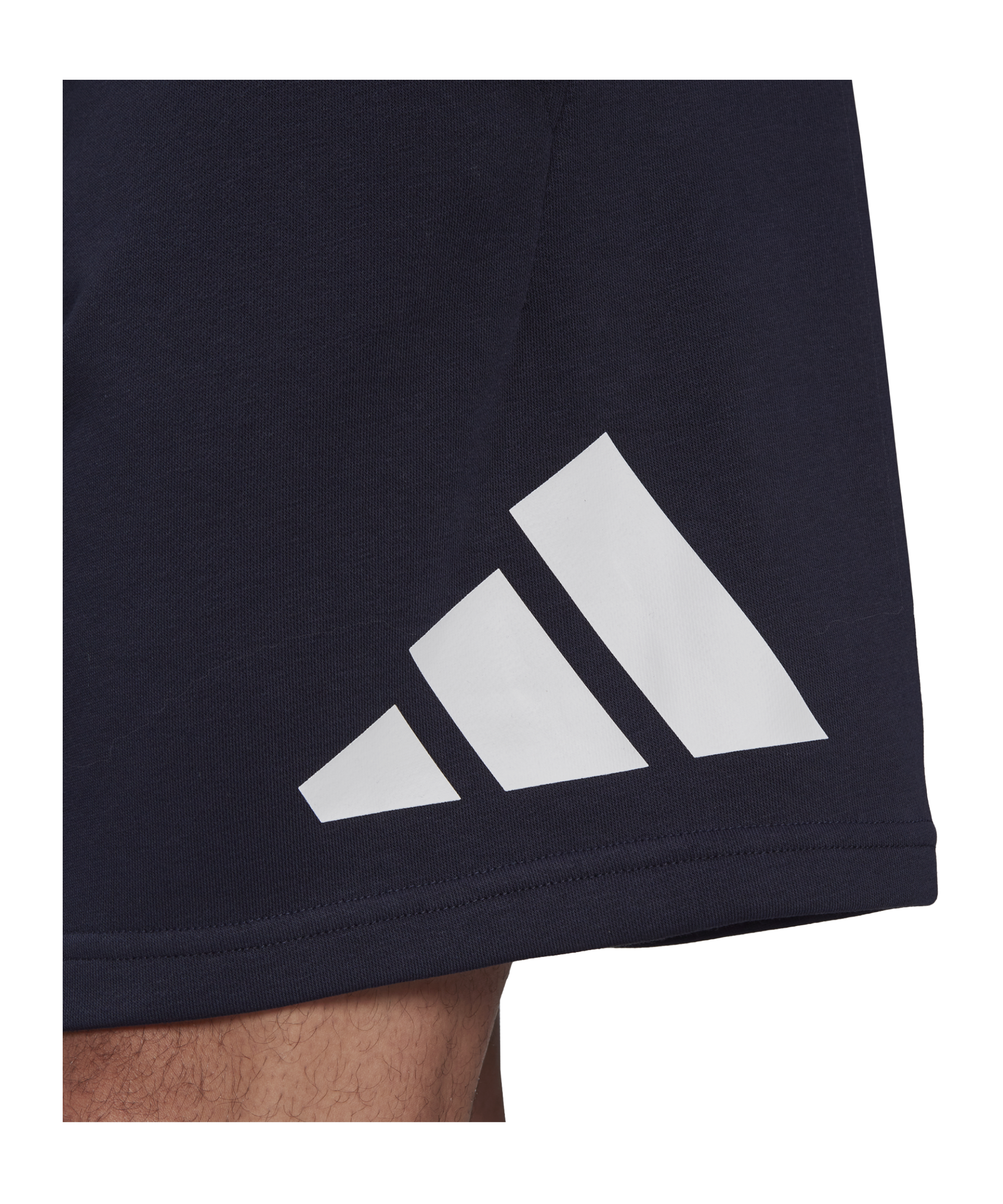 adidas Three Bar Future Icons Short Blau - blau
