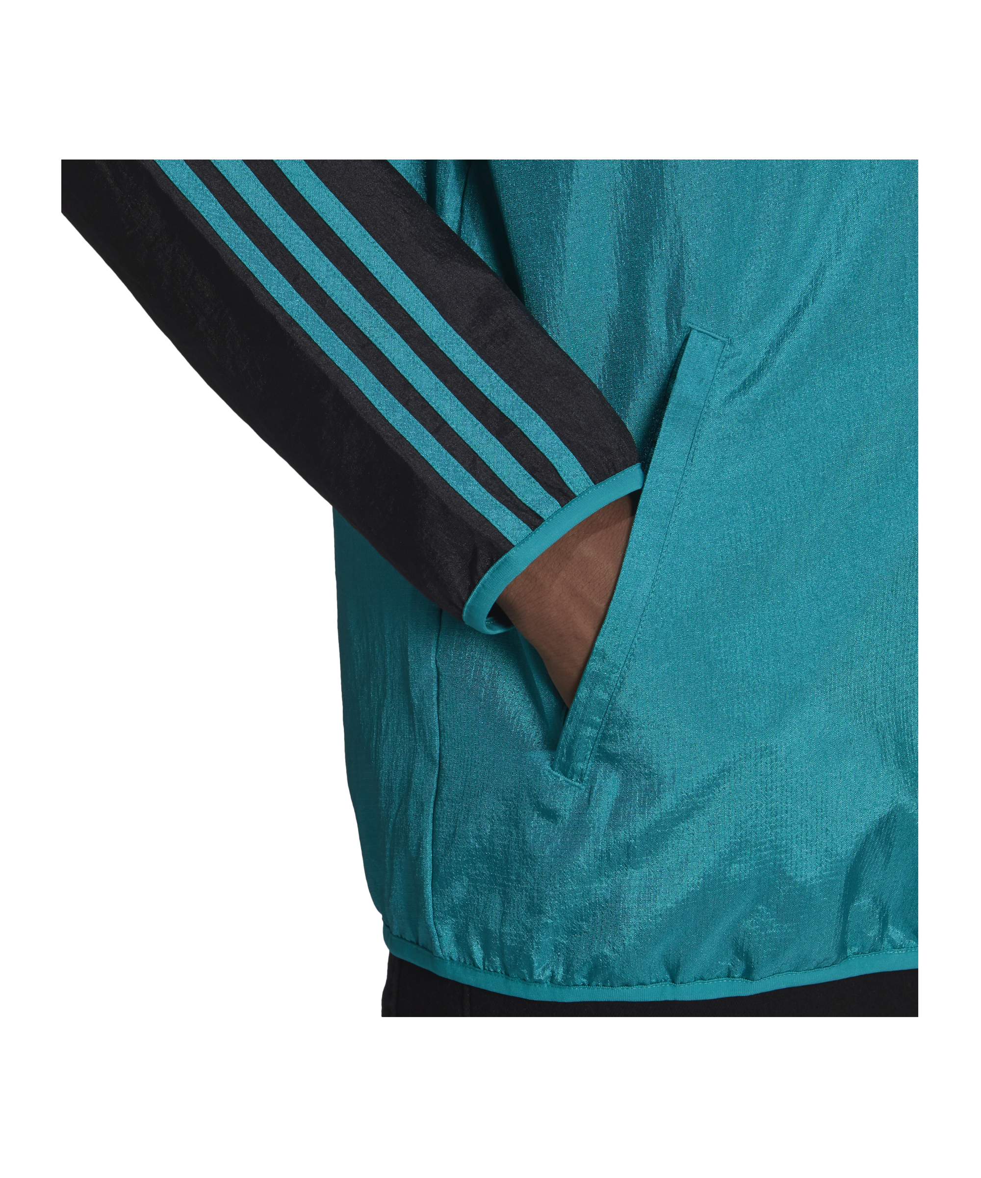 adidas Real Madrid Icon Woven Jacke Schwarz - schwarz